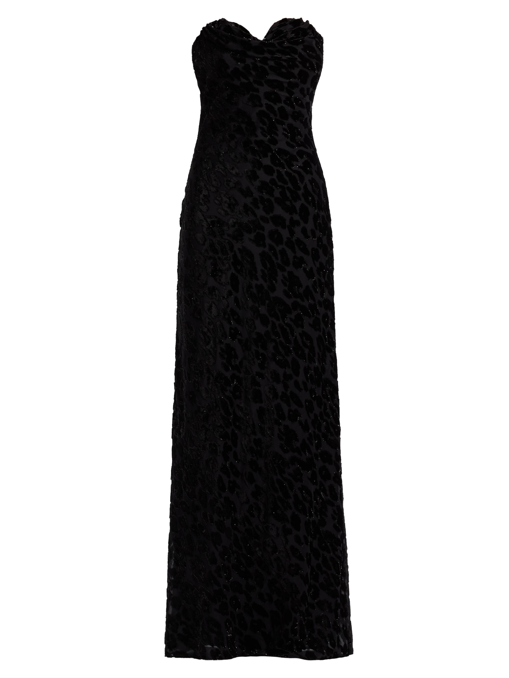 L'AGENCE Venice Baroque Silk-Lace Cowlneck Gown | Saks Fifth Avenue