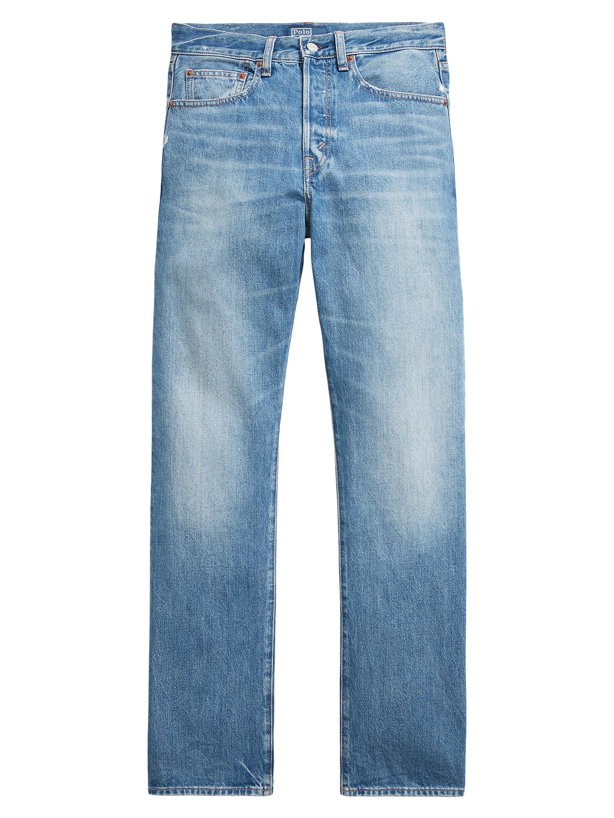 Polo Ralph Lauren Women's High-Rise Straight-Leg Jeans - Lebec Wash