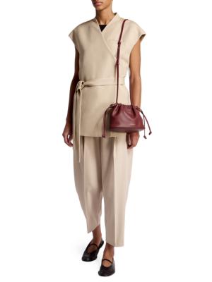 Strathberry Charlotte Midi Soft Leather Crossbody Bag | Saks Fifth