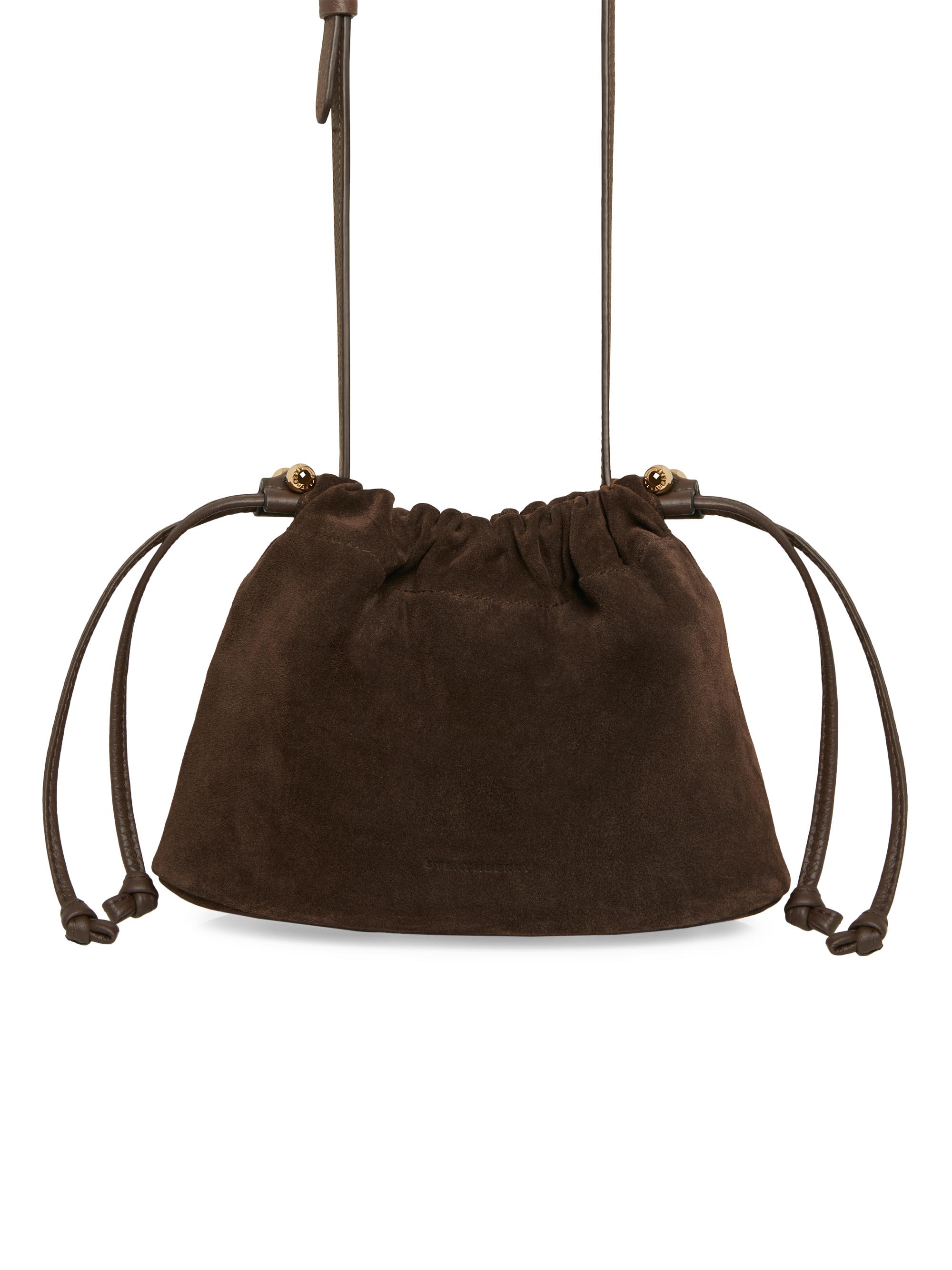 Strathberry Charlotte Midi Suede Crossbody Bag | Saks Fifth Avenue