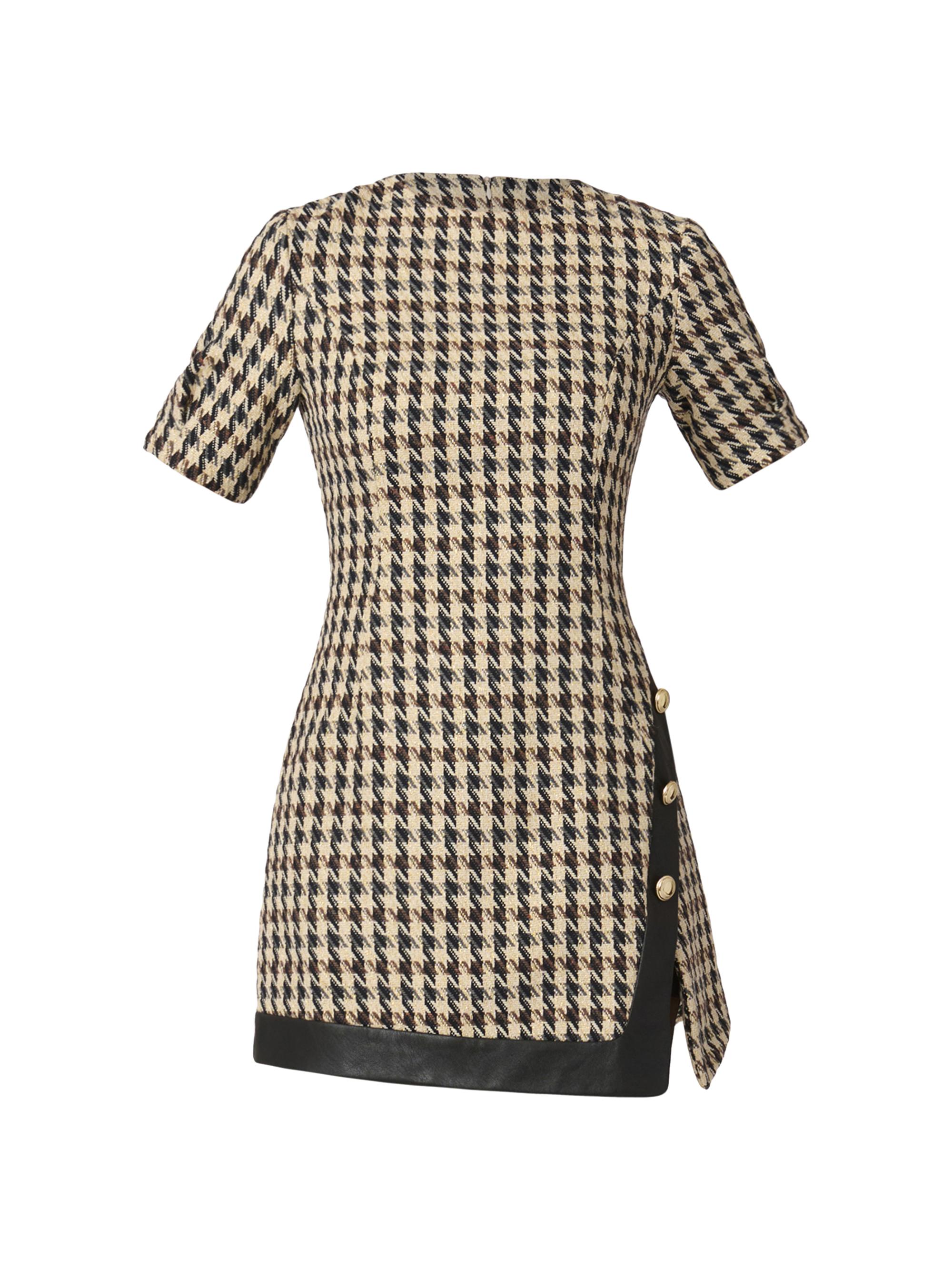 Shoshanna Women's Irene Tweed Minidress - Jet Multi