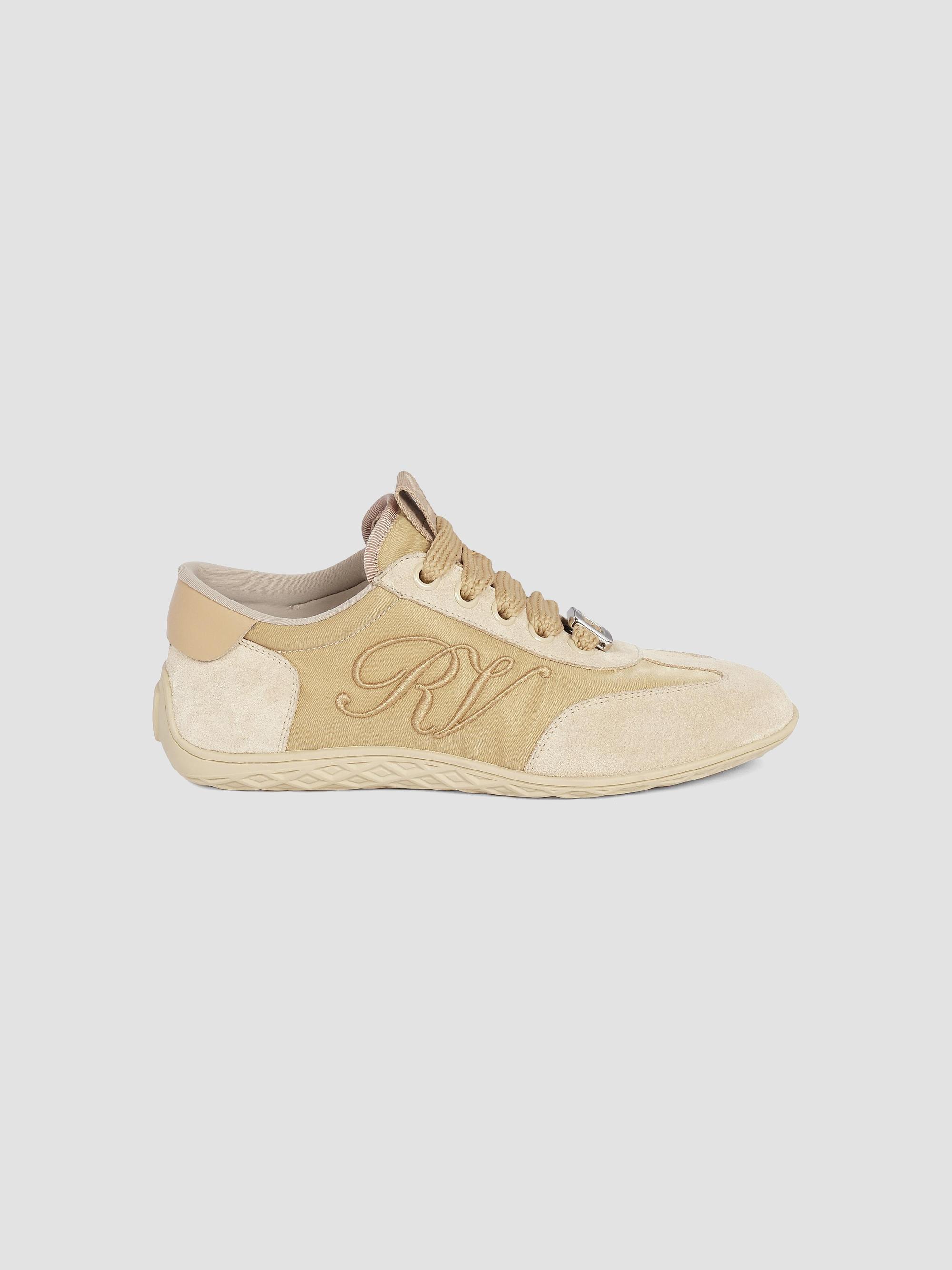 Maison Margiela Replica Lace-Trim Leather Sneakers | Saks Fifth Avenue