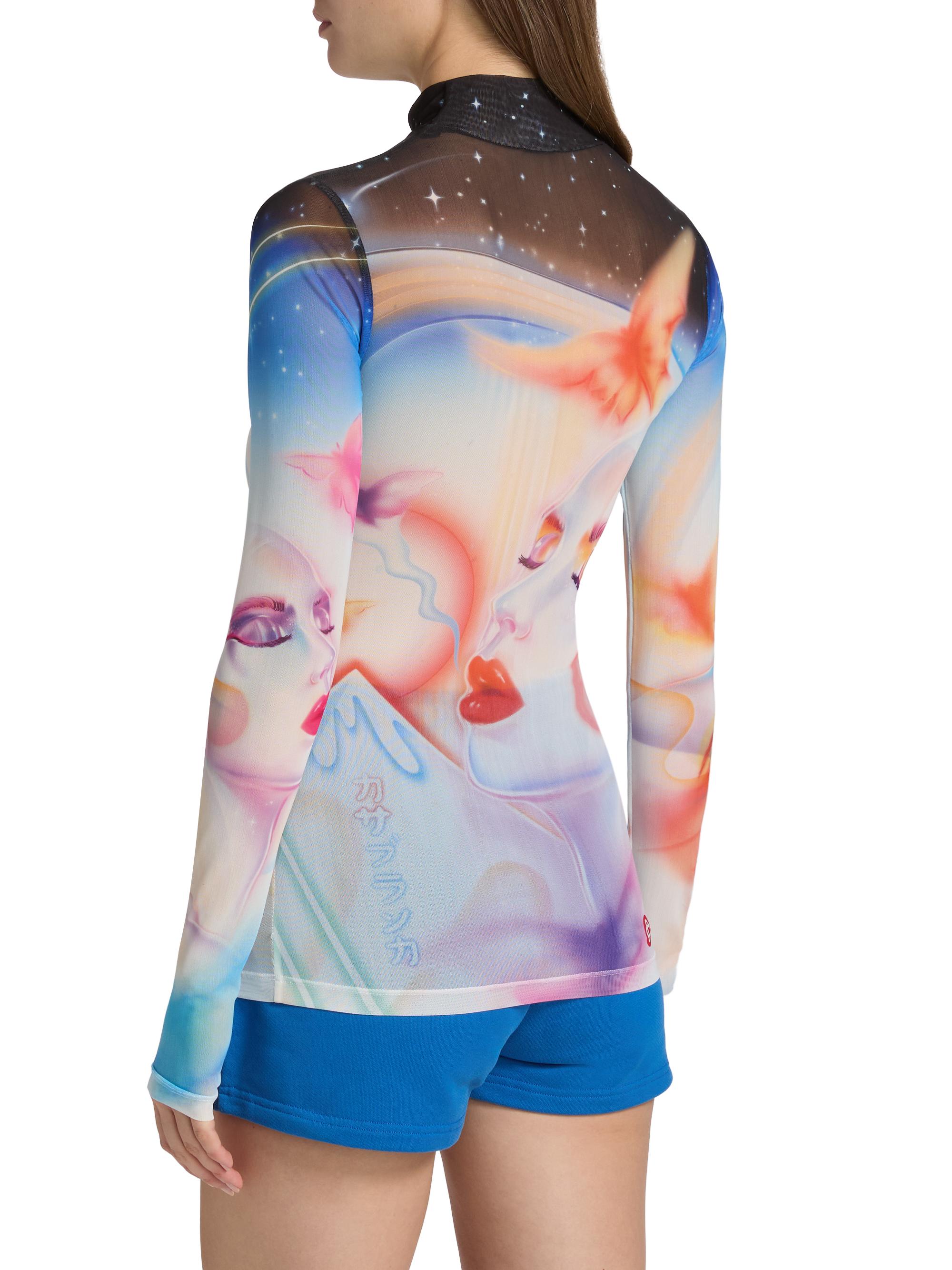 Casablanca Galactic Connection Mesh Top | Saks Fifth Avenue