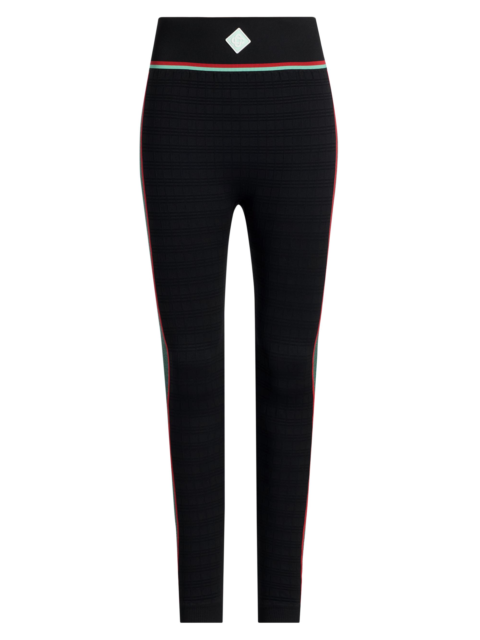 Casablanca Women's Logo Seamless Leggings - Black Mint