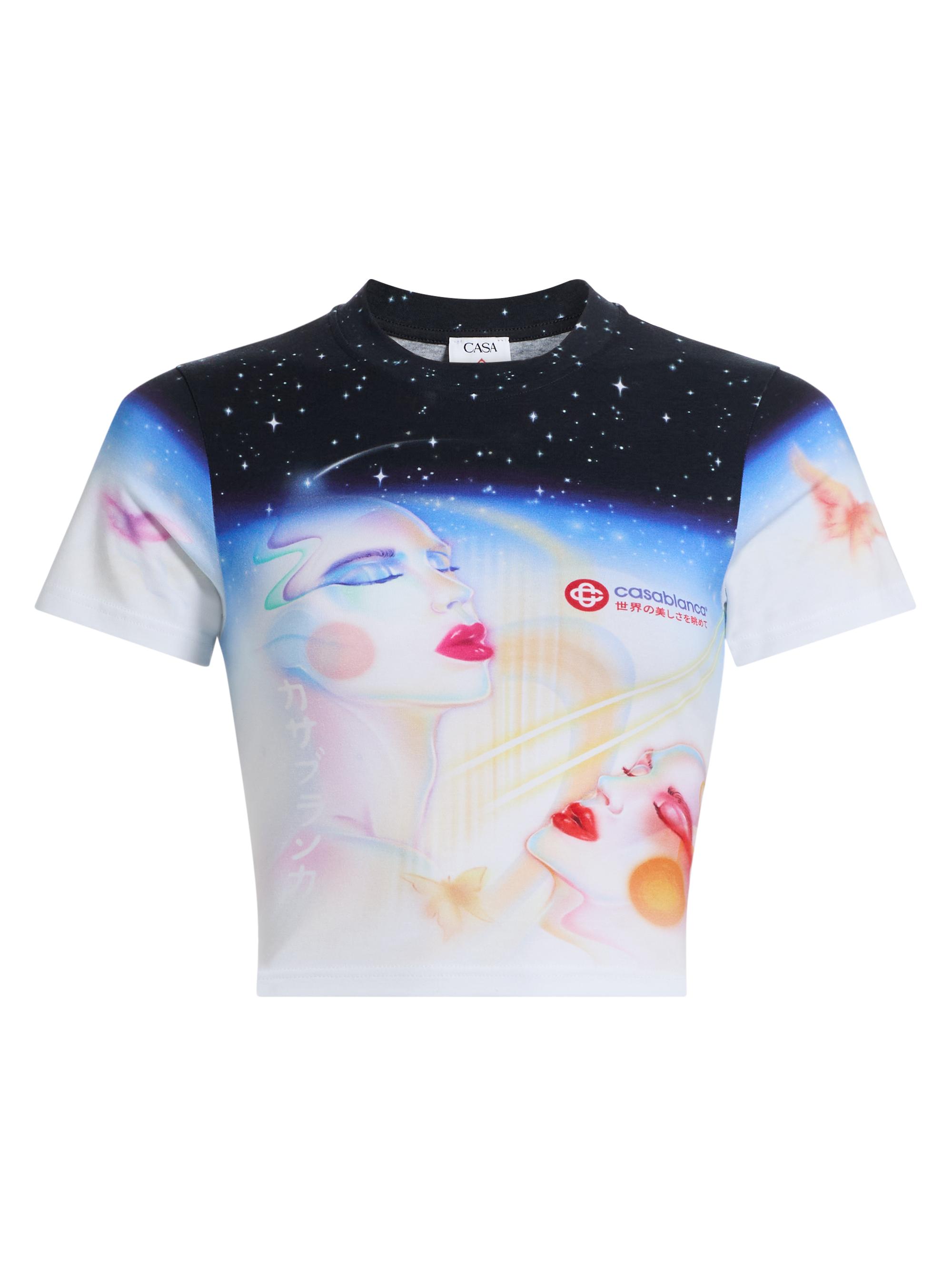 Casablanca Women's Galactic Connection Baby T-Shirt - Galactic Connection