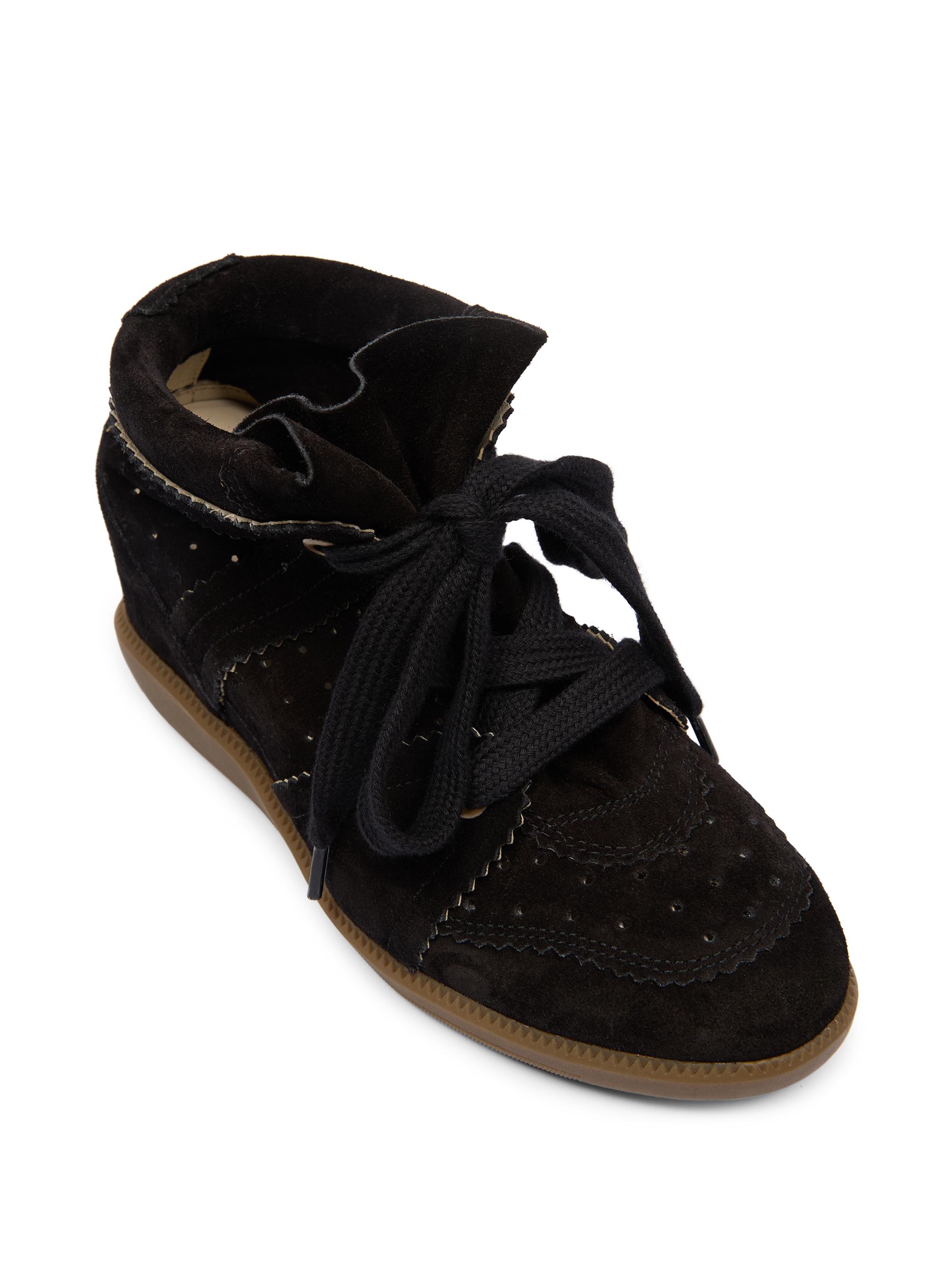 Isabel Marant Bobby Suede High-Top Sneakers | Saks Fifth Avenue