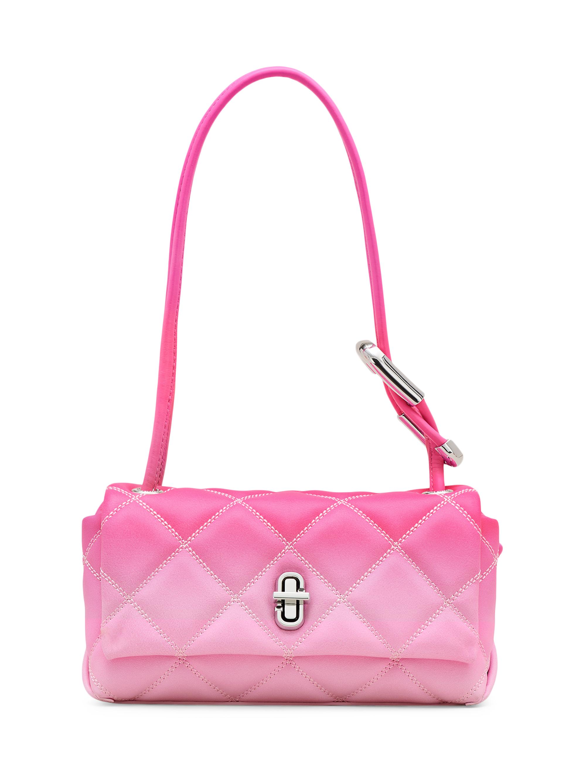 Marc Jacobs Women's The Mini Quilted Leather Shoulder Bag - Bow Pink Multi