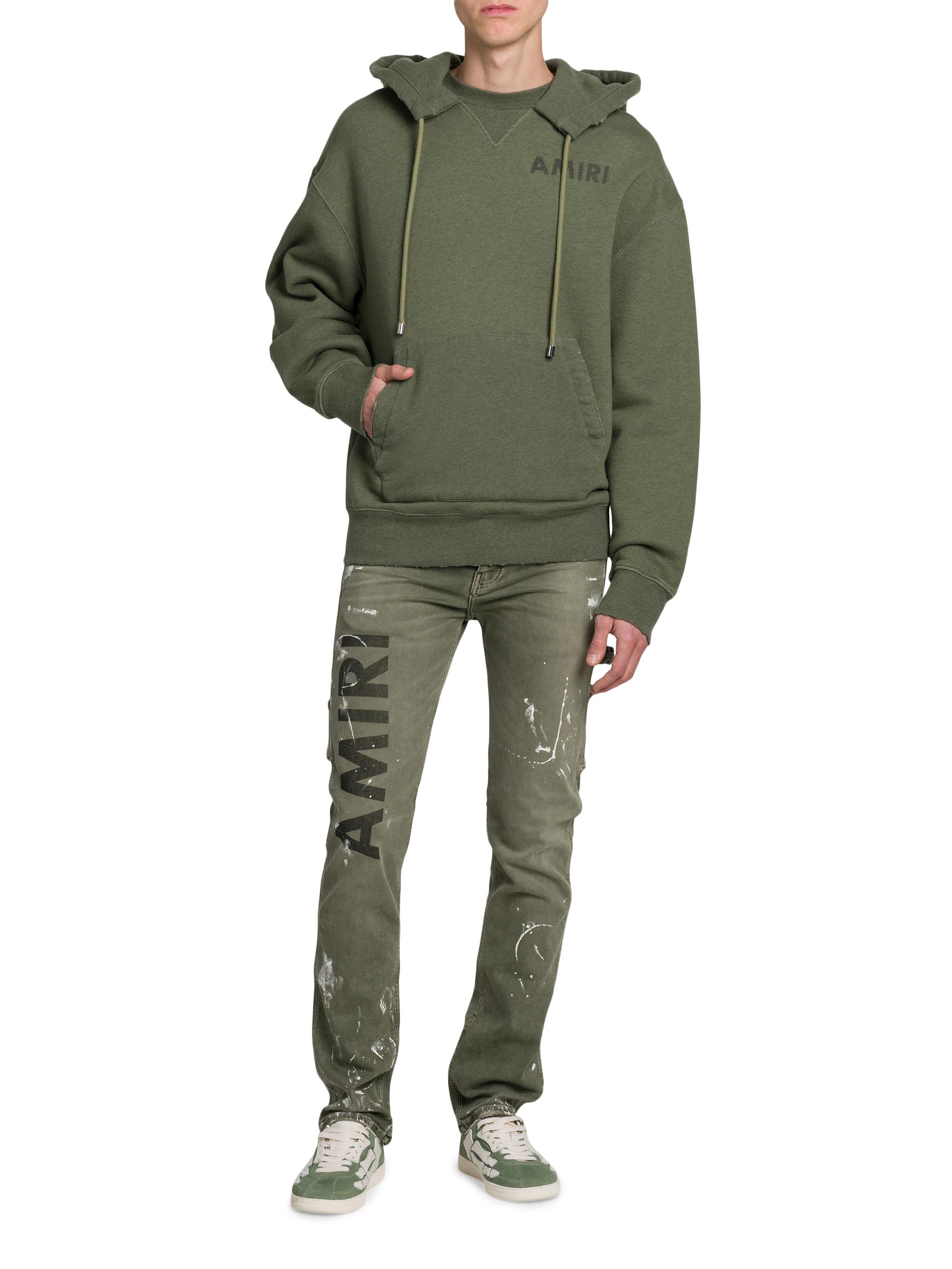 Stencil Cotton Oversized Hoodie