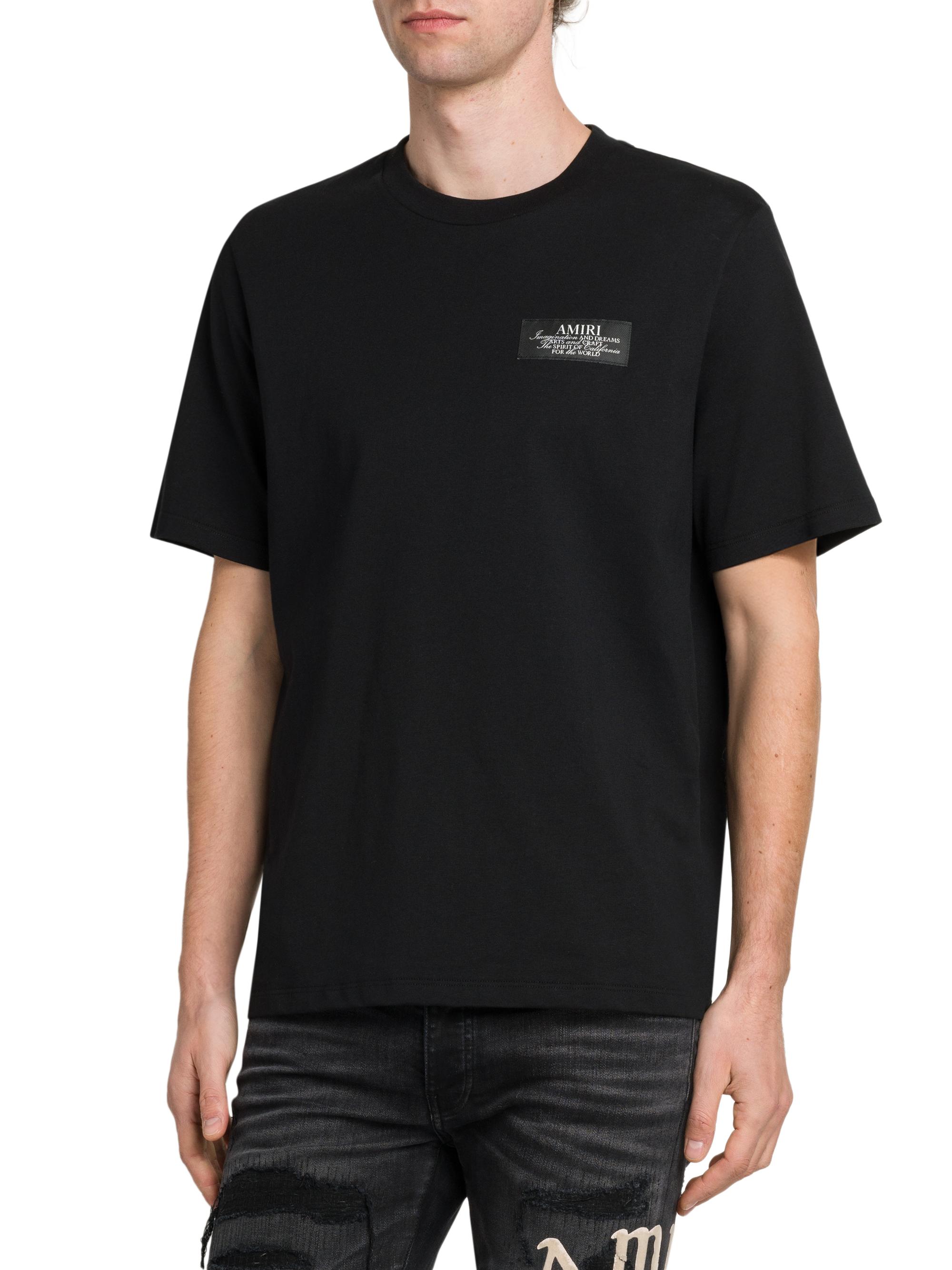 Tシャツ・カットソー Amiri Amirt Spirit Cotton T-Shirt Amiri Spirit Logo Cotton Crewneck T-Shirt | Saks Fifth Avenue