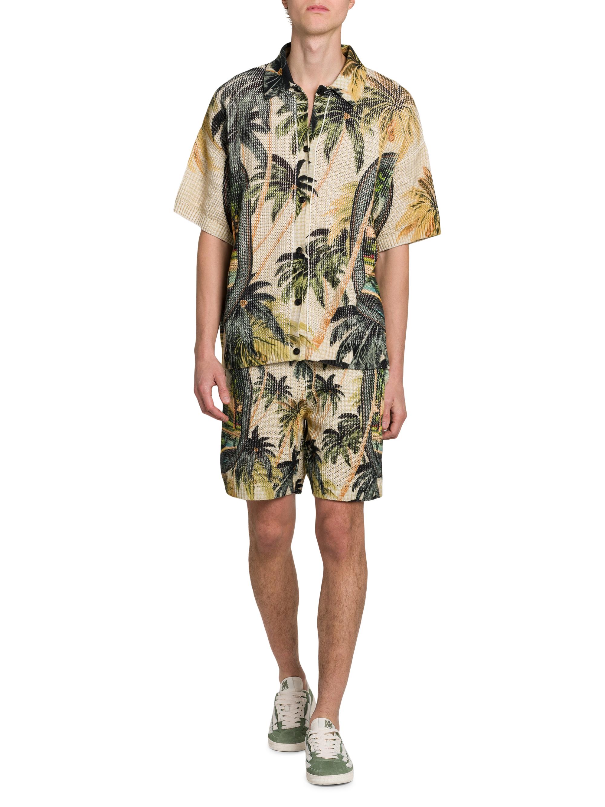 Amiri Paradise Knit Bowling Shirt | Saks Fifth Avenue