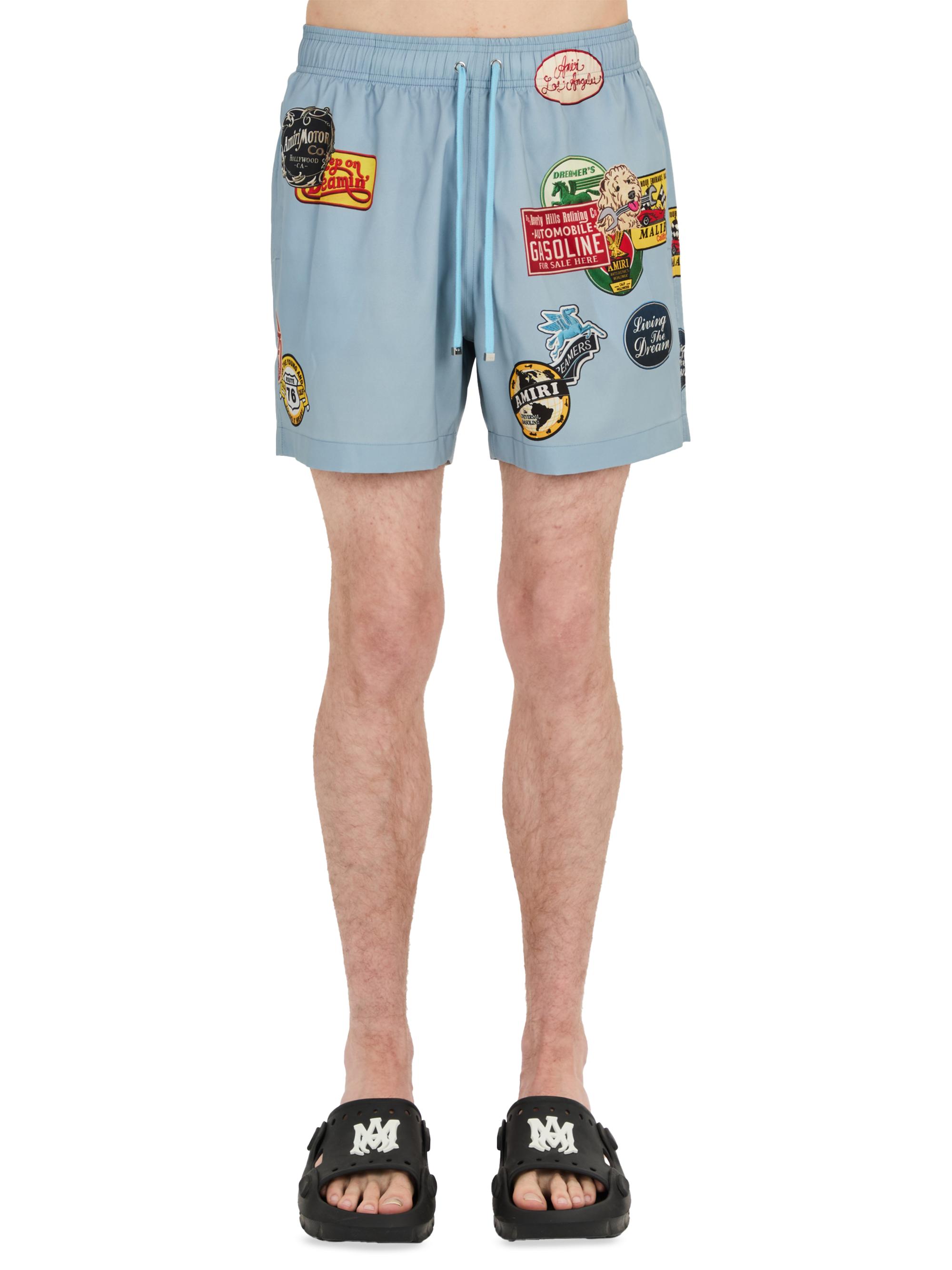 Amiri MA Quad Logo Sweatshorts | Saks Fifth Avenue