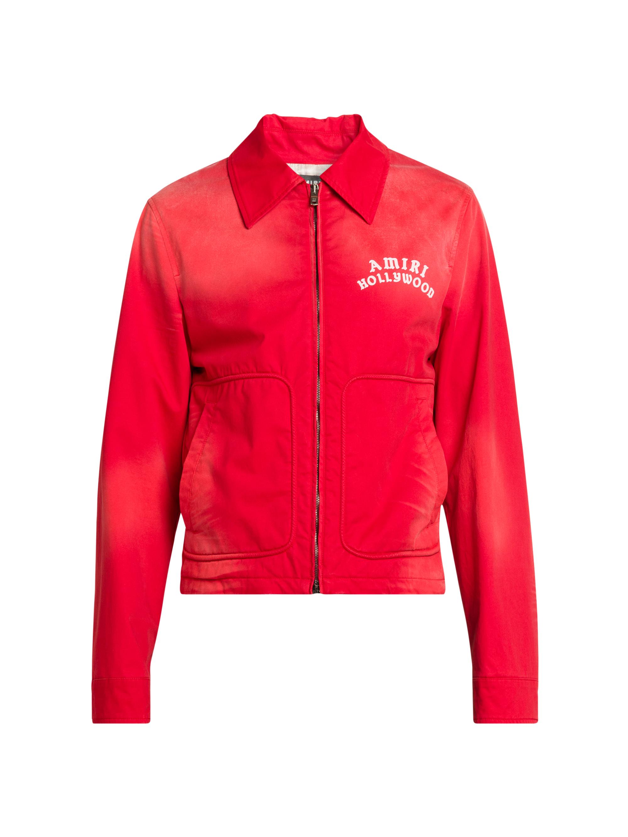 Amiri Men's  Hollywood Work Jacket - Varsity Red