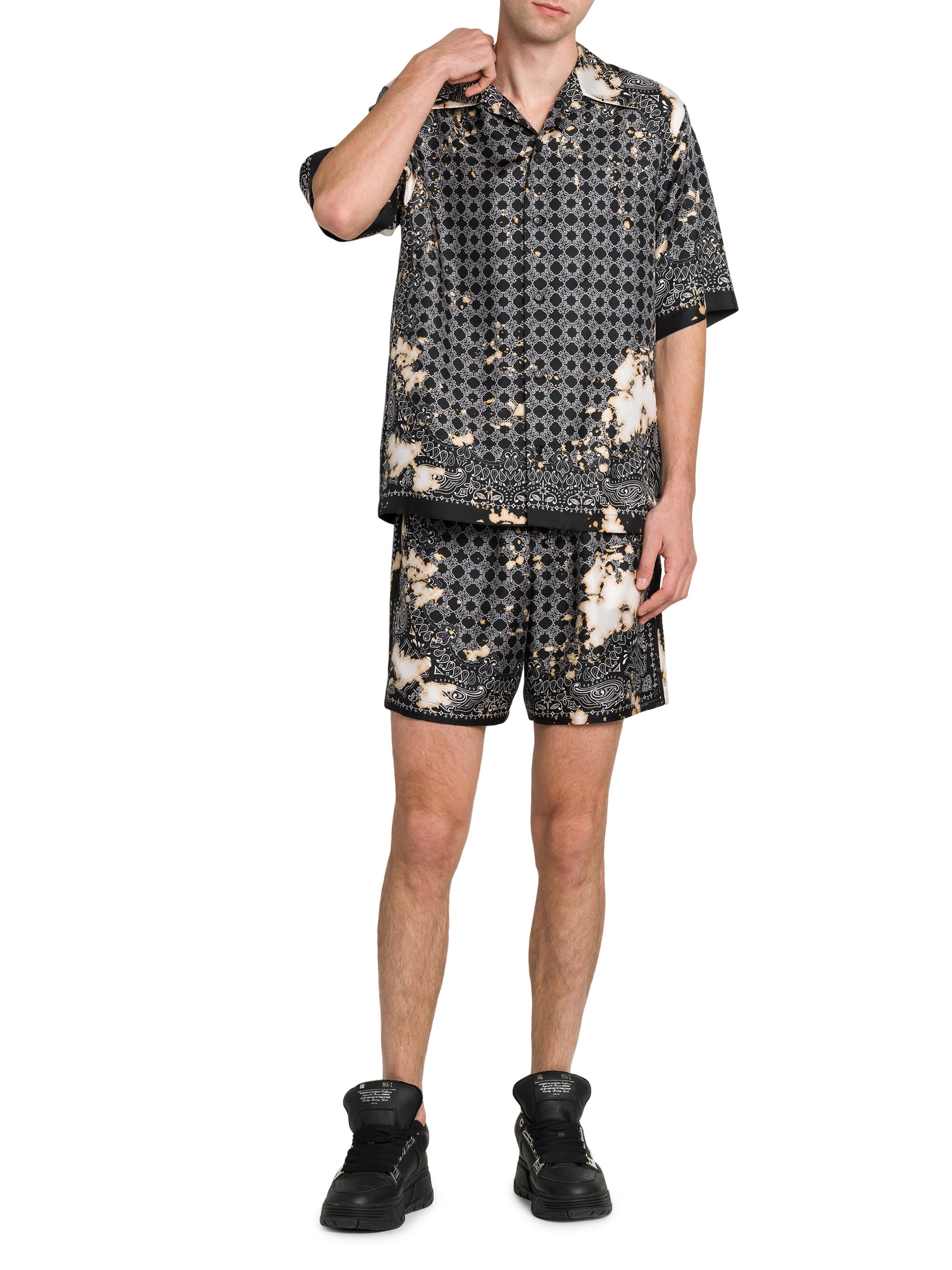 Amiri Bleach Bandana Bowling Shirt | Saks Fifth Avenue