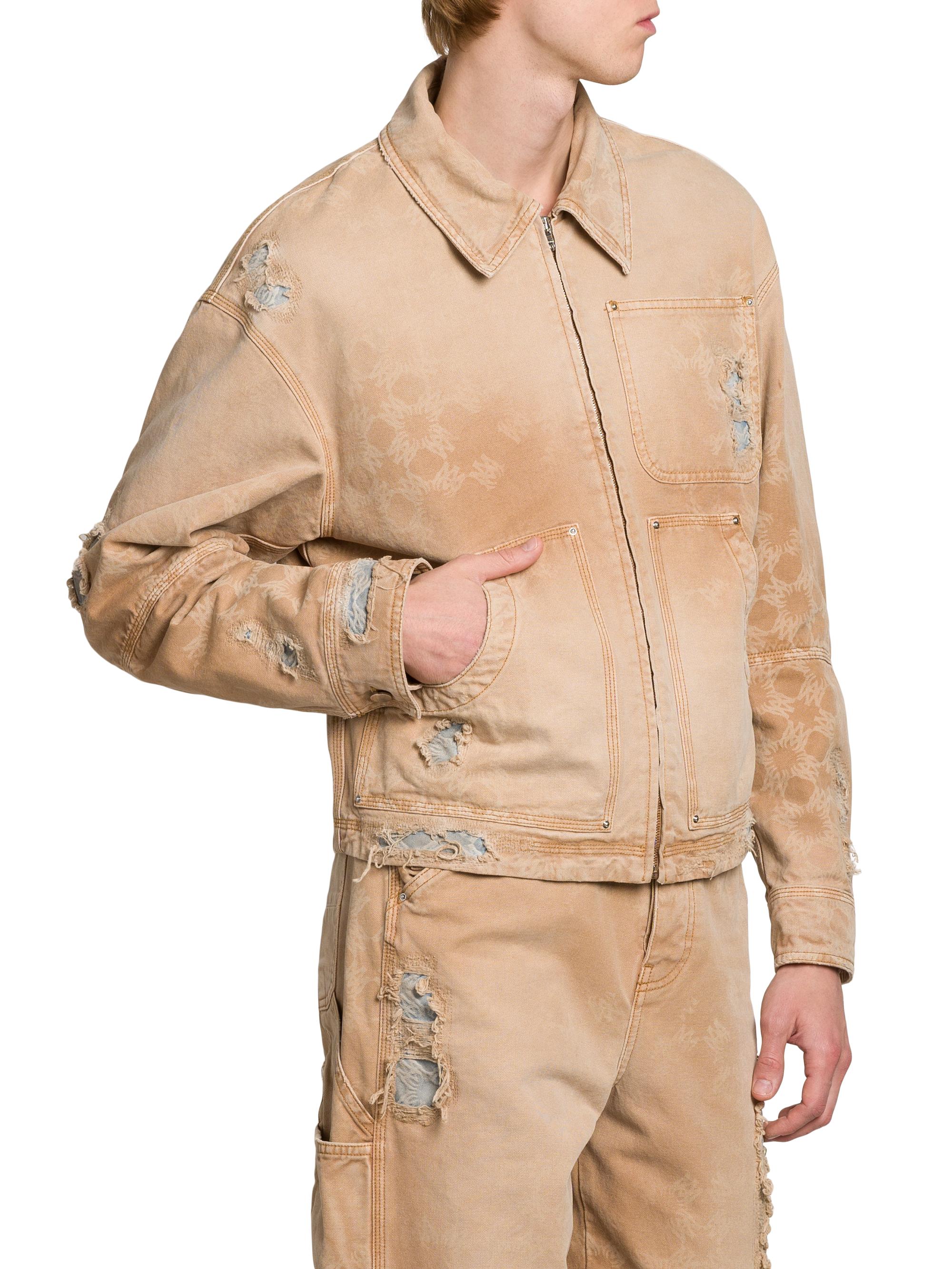 Amiri Denim Repair Work Jacket | Saks Fifth Avenue