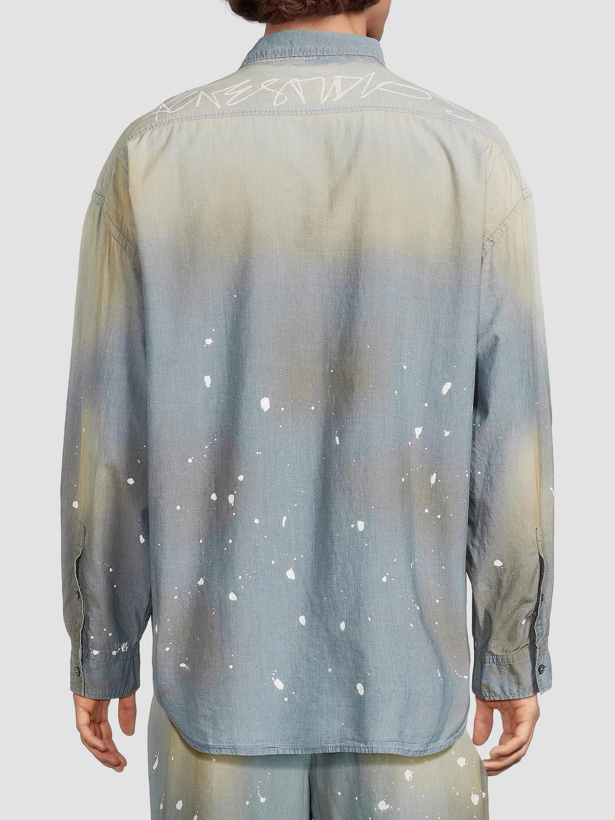 Acne Studios Setar Cotton Chambray Button-Front Shirt | Saks Fifth