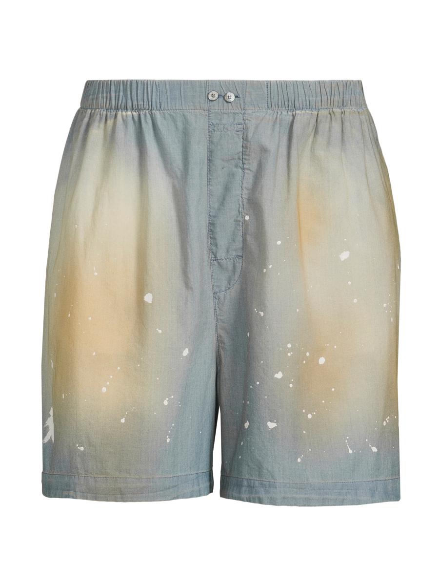 Acne Studios Ruxer Light Chambray Shorts | Saks Fifth Avenue