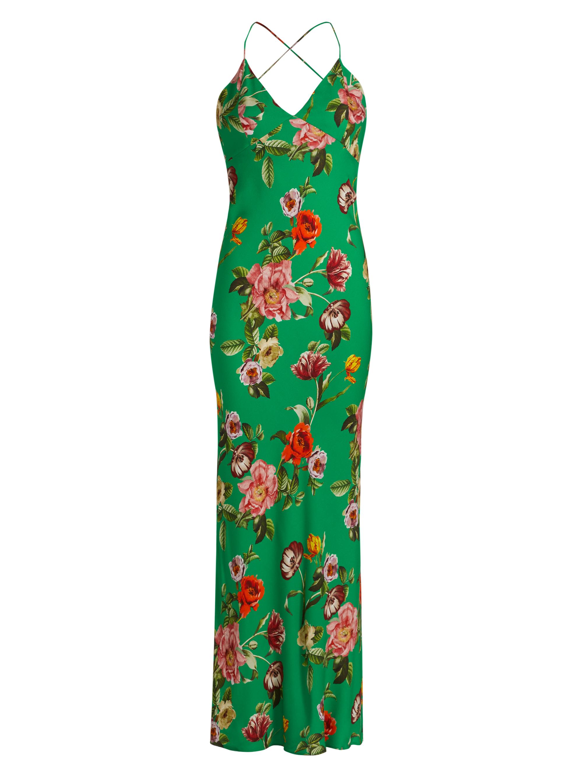 Alice + Olivia Women's Loma Floral Maxi Slipdress - Hamptons Floral