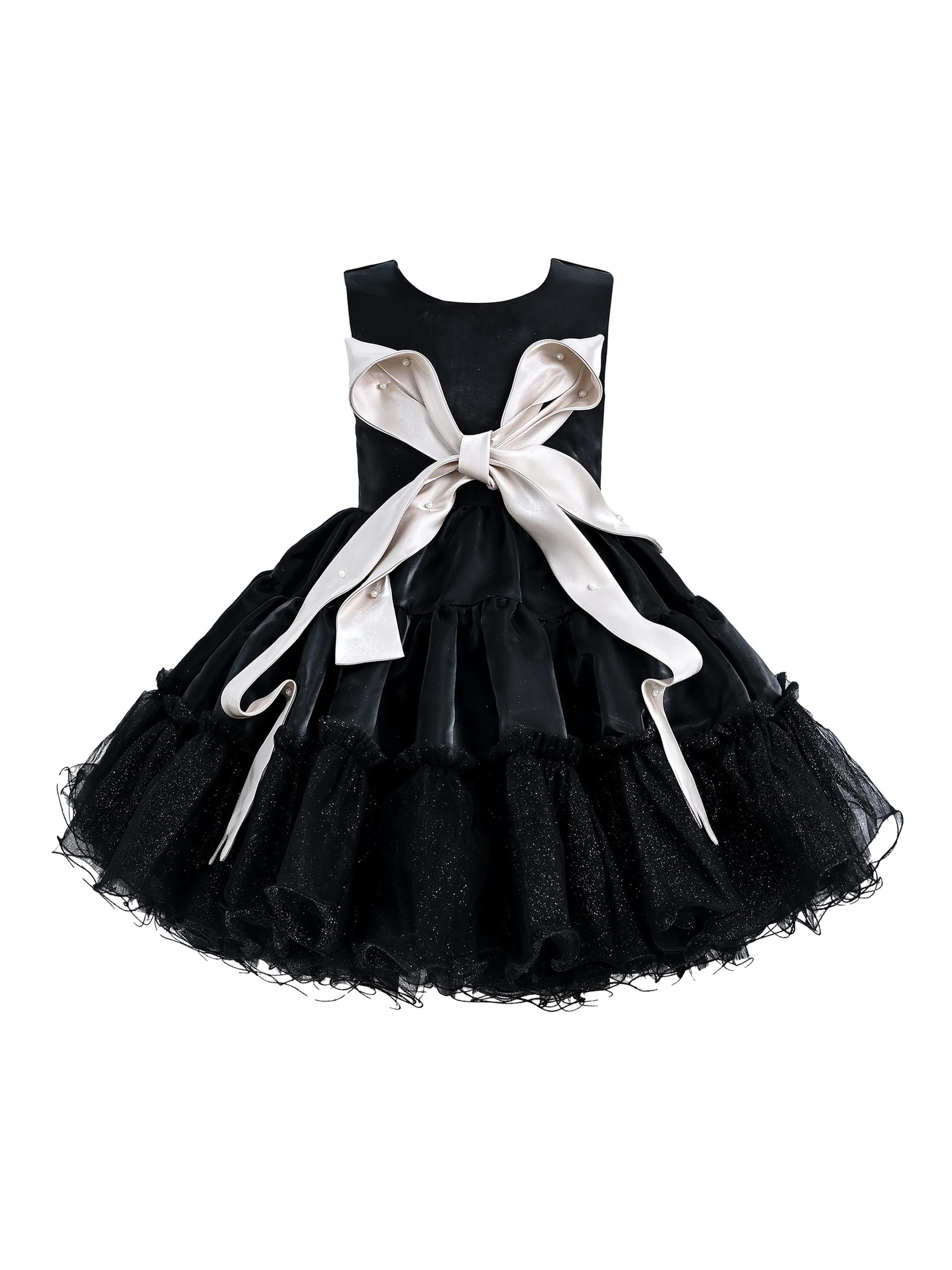 Tulleen Baby Girl's, Little Girl's Madrona Dress - Black