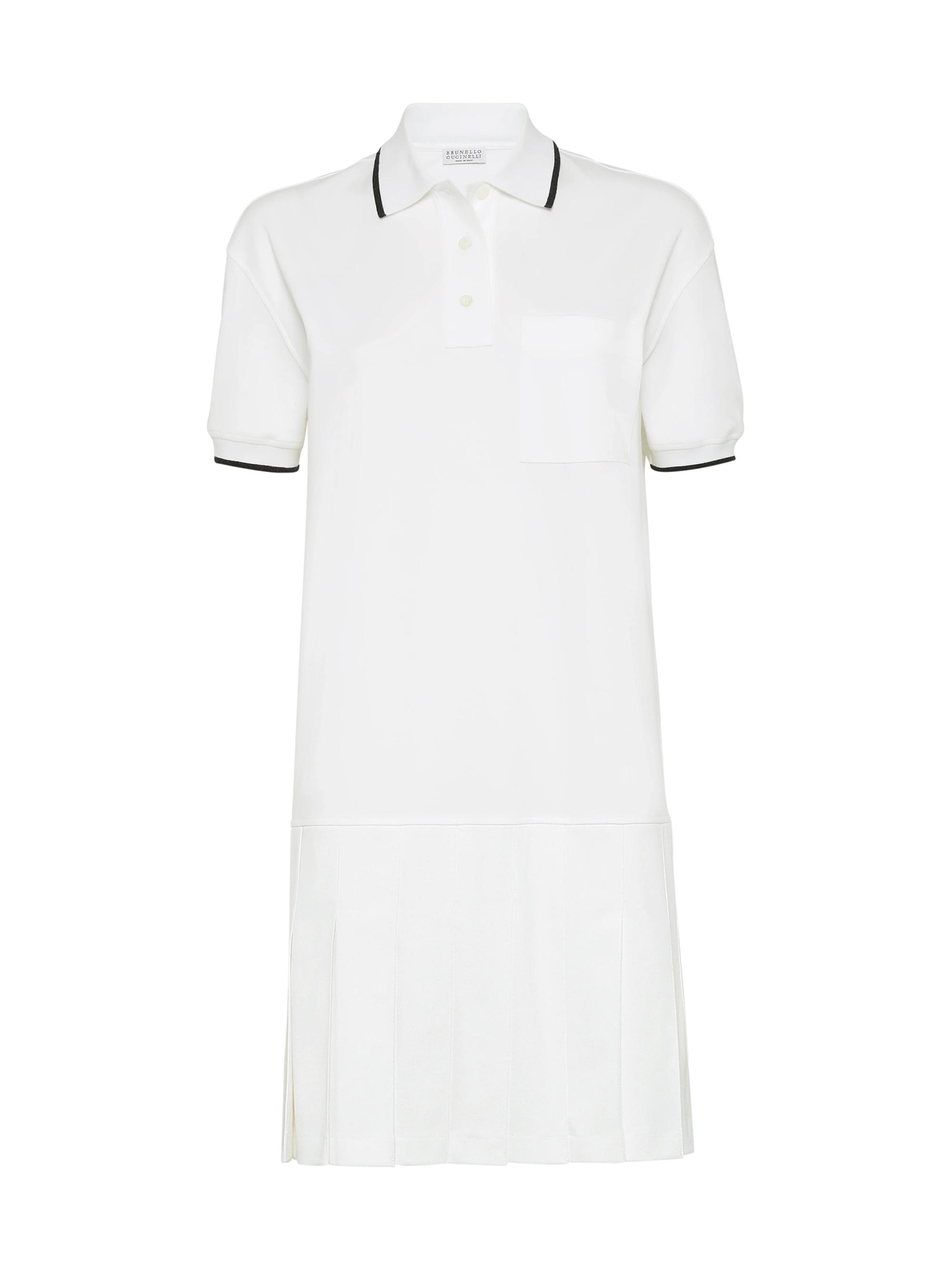 Brunello Cucinelli Women's Cotton Interlock Dress - White