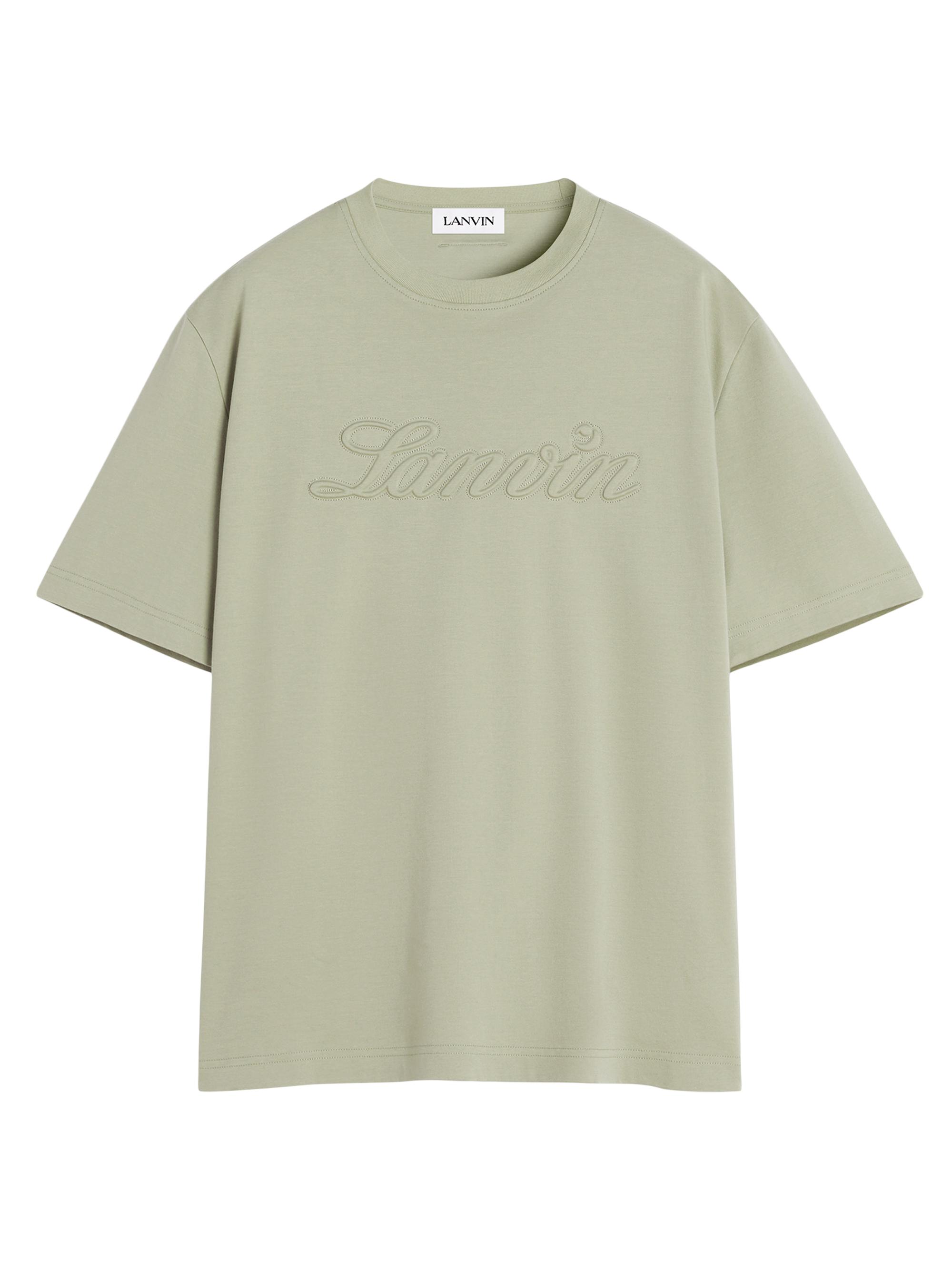 Lanvin Men's Debossed T-Shirt - Lin