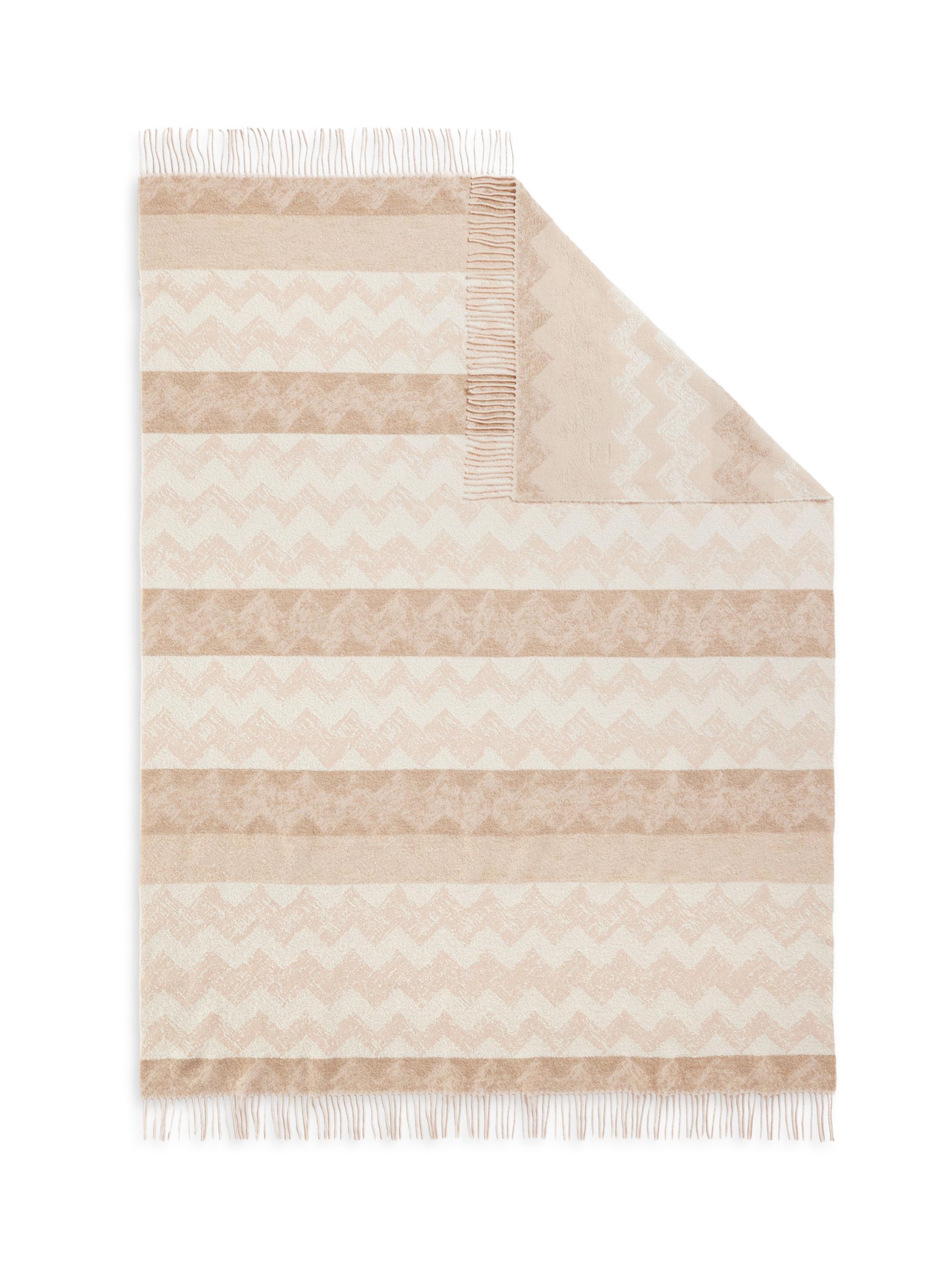 Missoni Gessetti Throw Blanket - Natural Multi