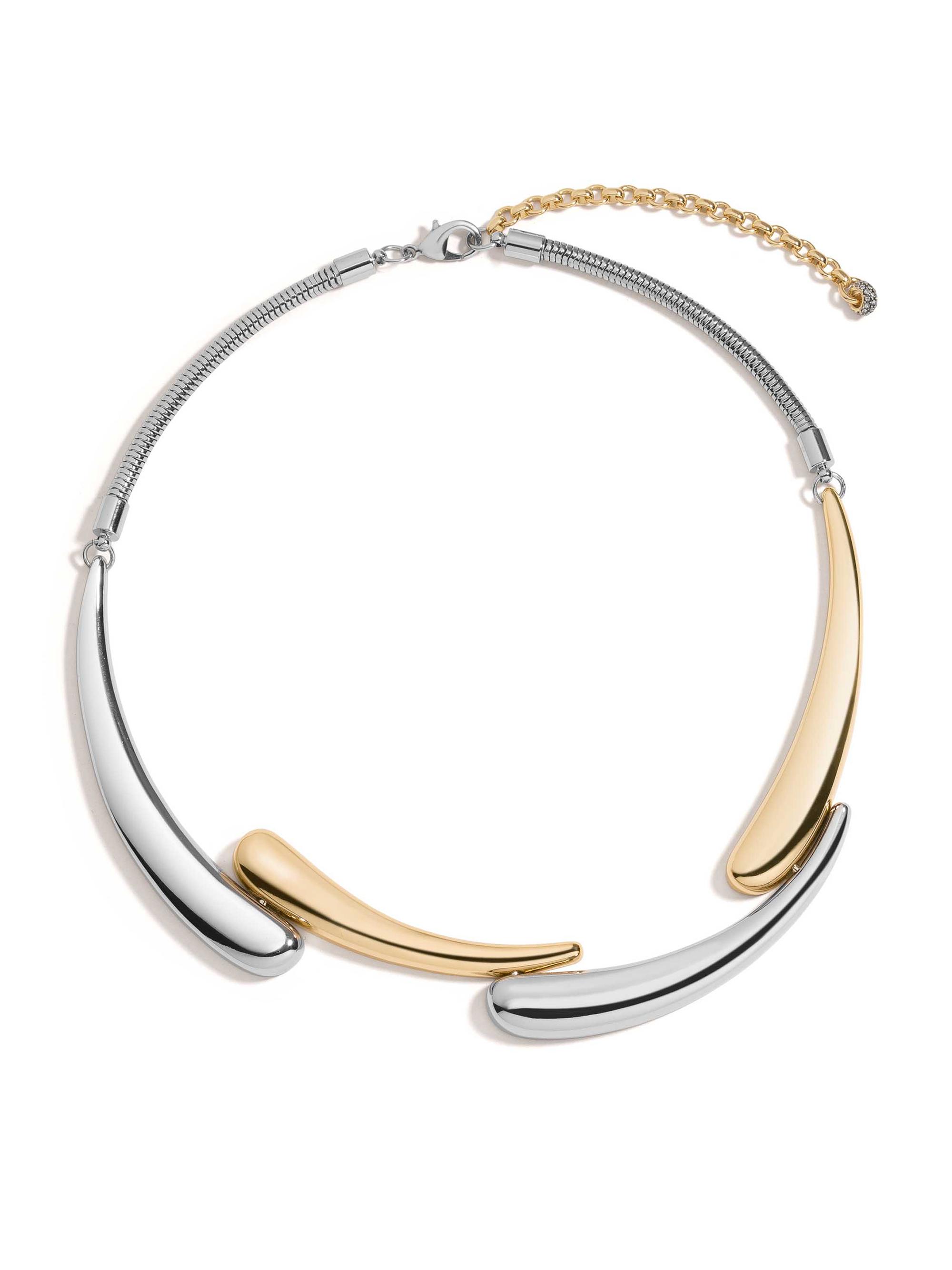 Demarson Women's Aries 12K-Gold-Plated & Rhodium-Plated Necklace - Two Tone