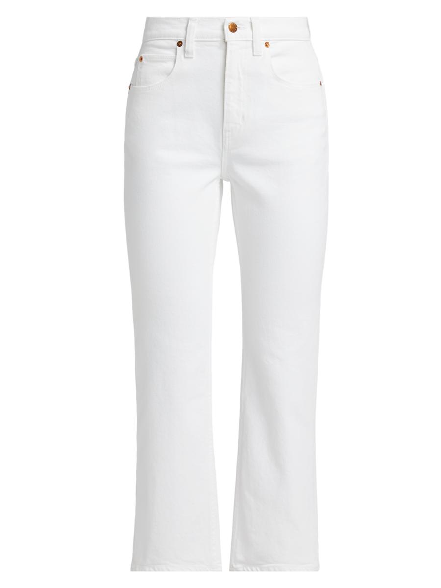 Jamie Haller Women's The Kenickie High Rise Jeans In White