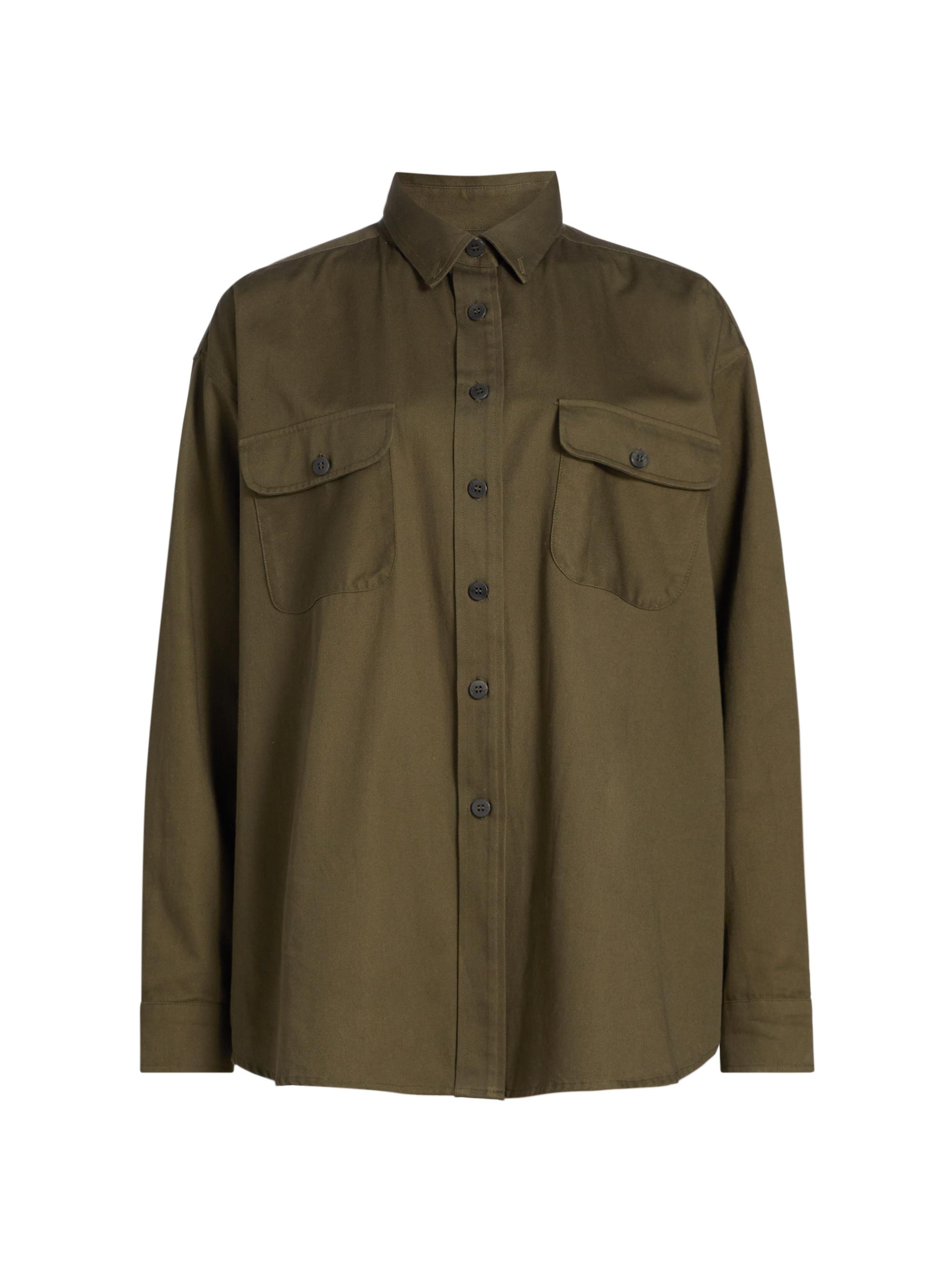 Jamie Haller Women's The Big Shirt - Colonial Green