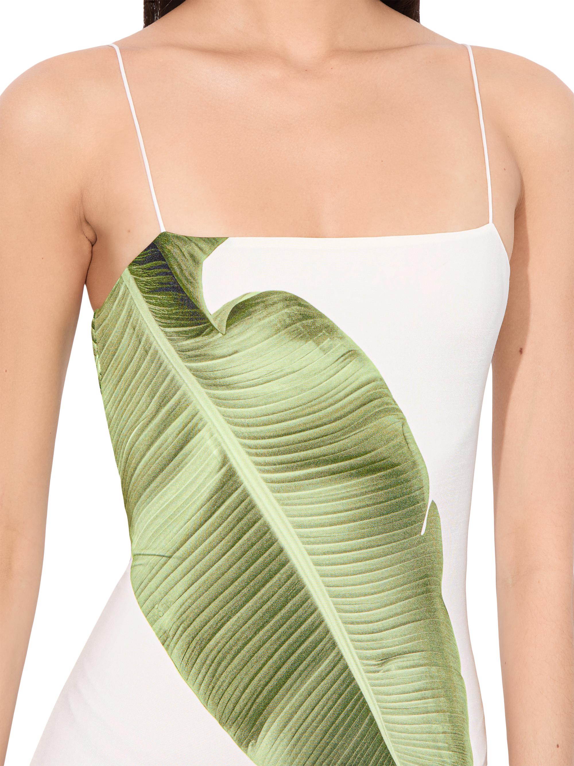 ALICE + OLIVIA Fifi Leaf Maxi Dress | Saks Fifth Avenue
