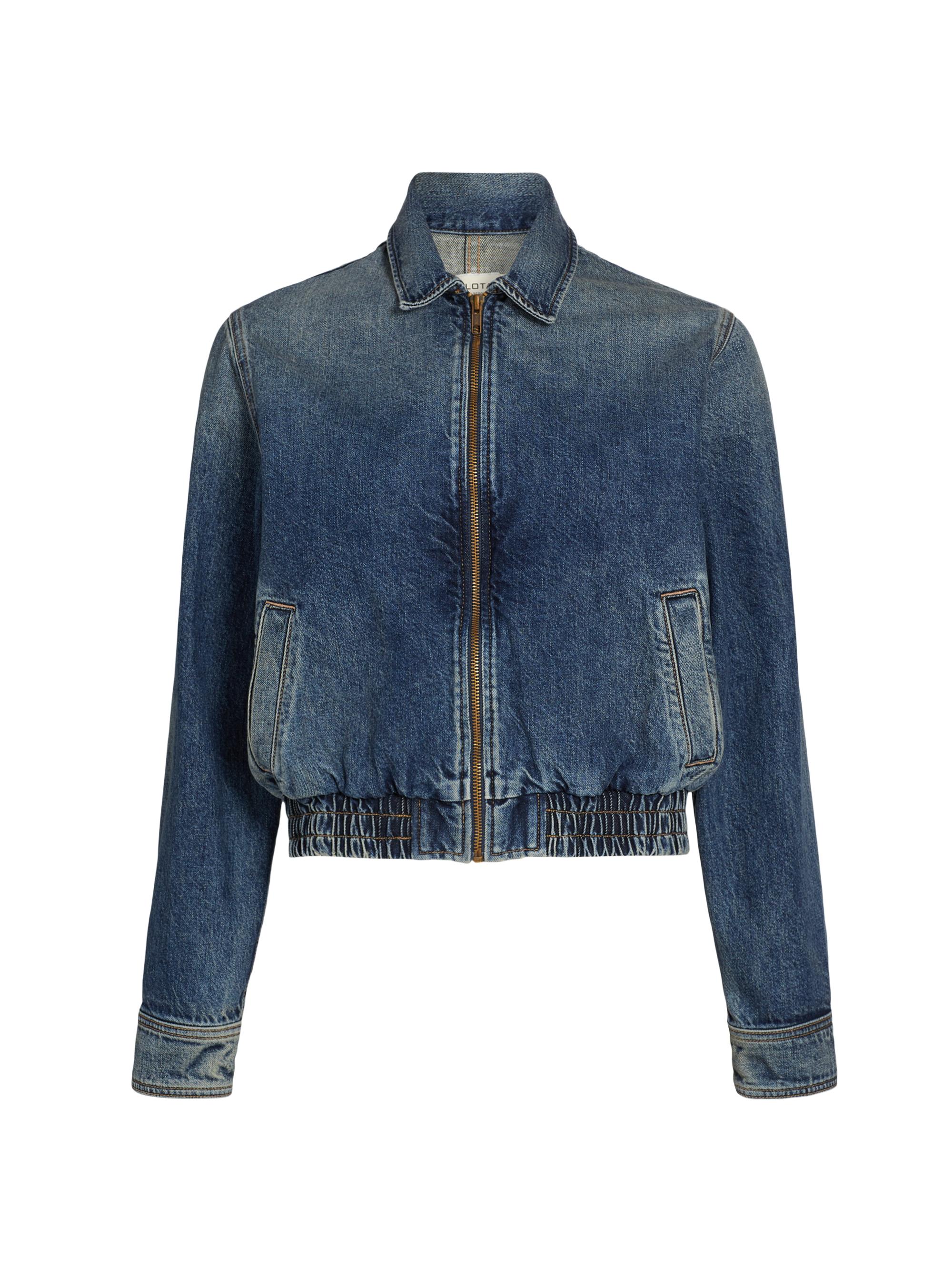 Nili Lotan Women's Najac Denim Jacket - Simon Wash