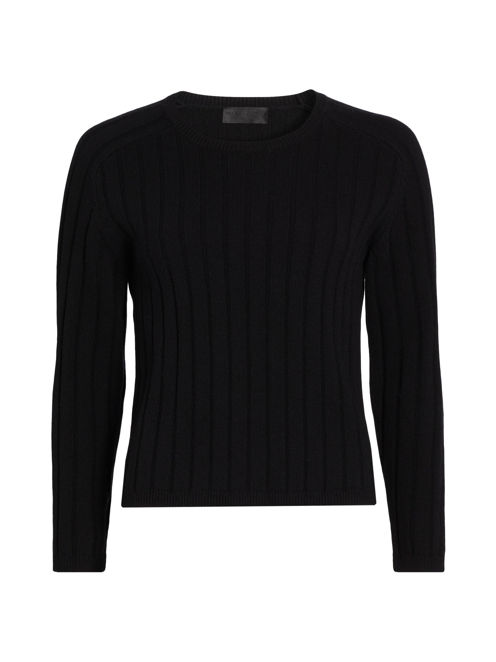 Nili Lotan Women's Alise Wool-Cashmere Sweater - Black