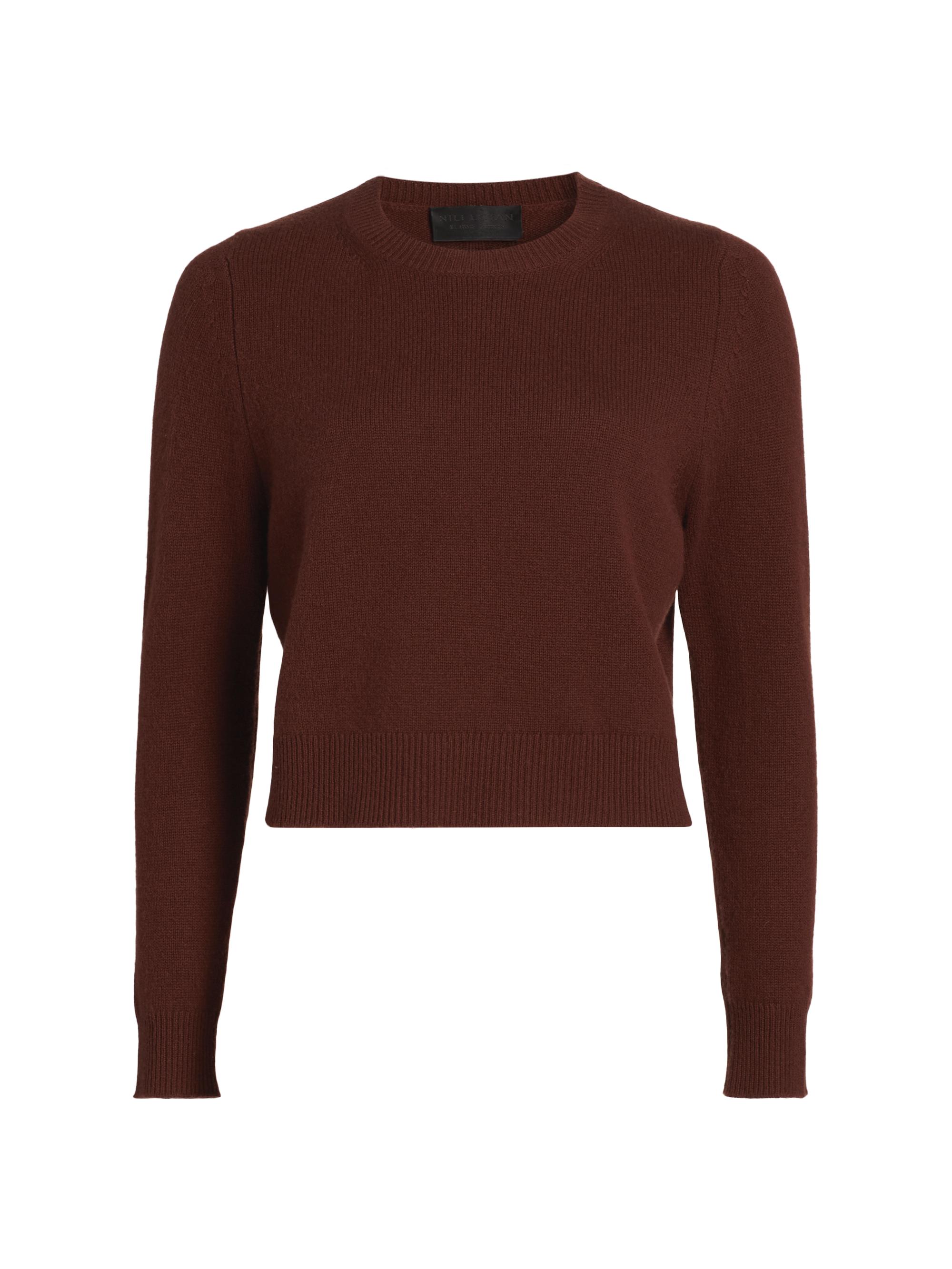 Nili Lotan Women's Venus Cashmere Sweater - Dark Rust