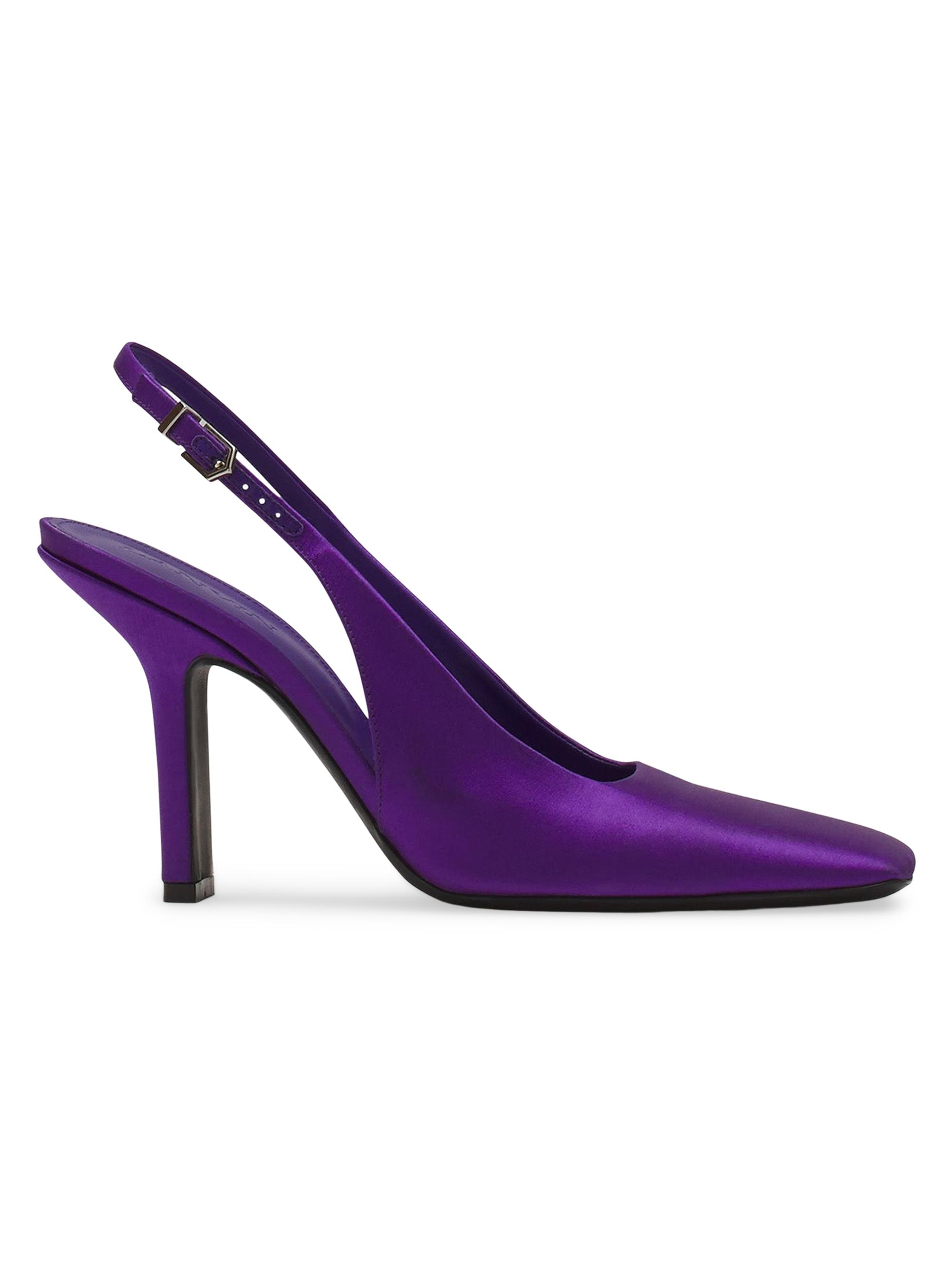 Lanvin Women's Mesure Satin Pumps - Anemone