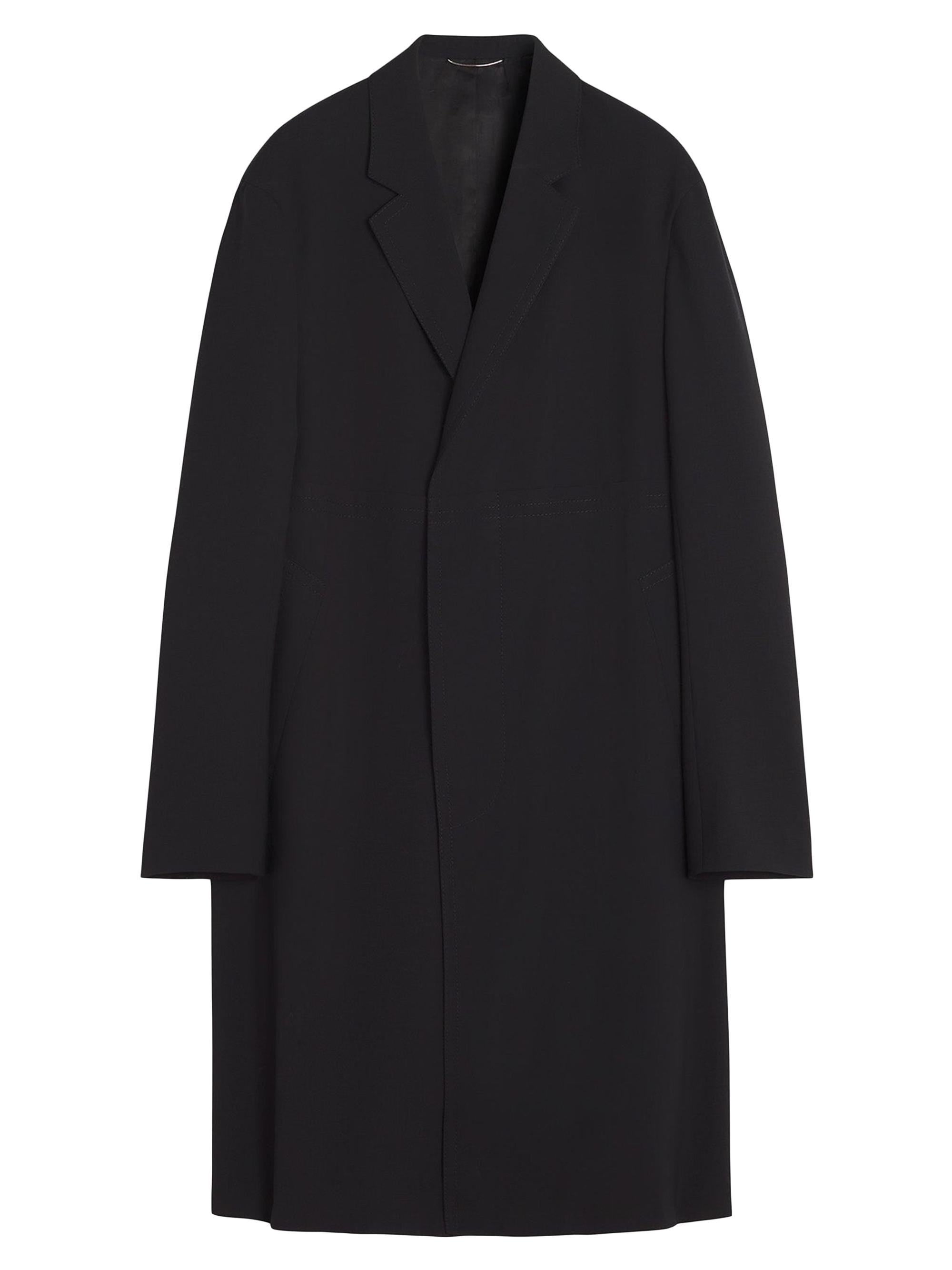 Fear of God Lapelless Wool-Blend Coat | Saks Fifth Avenue