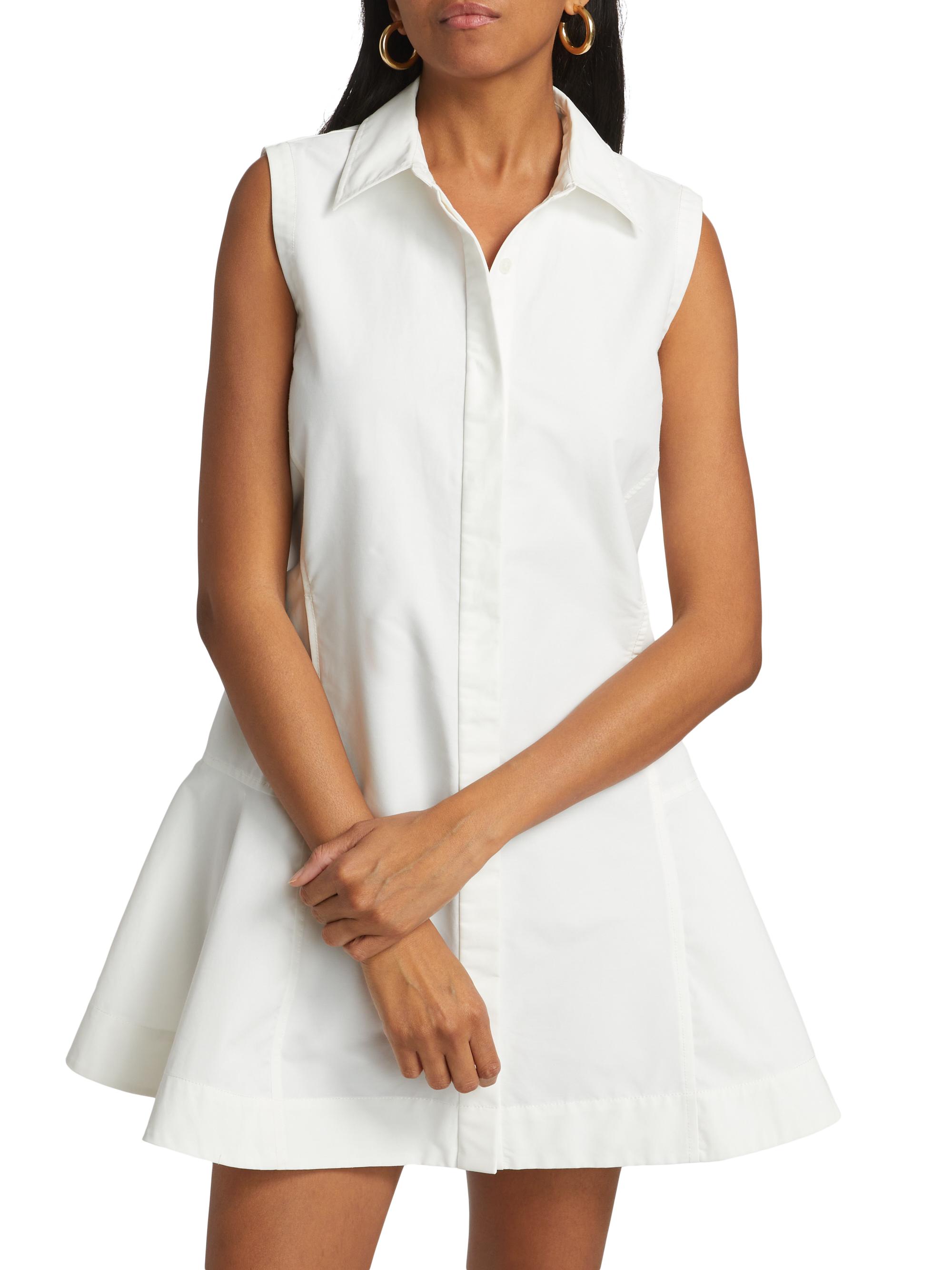 simkhai maggy pleated mini dress SIMKHAI Maggy Pleated Mini Dress