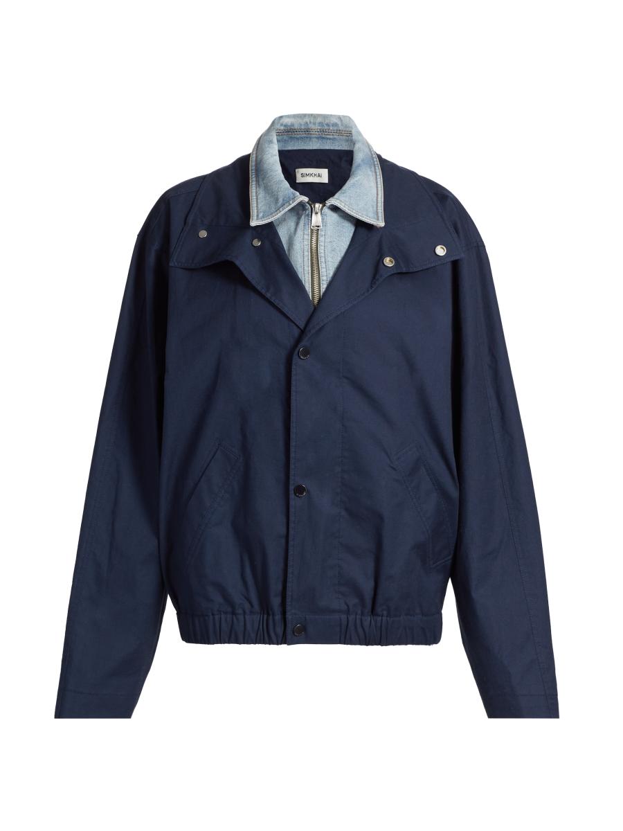 Simkhai Women's Apollo Layered Track Jacket In Multi