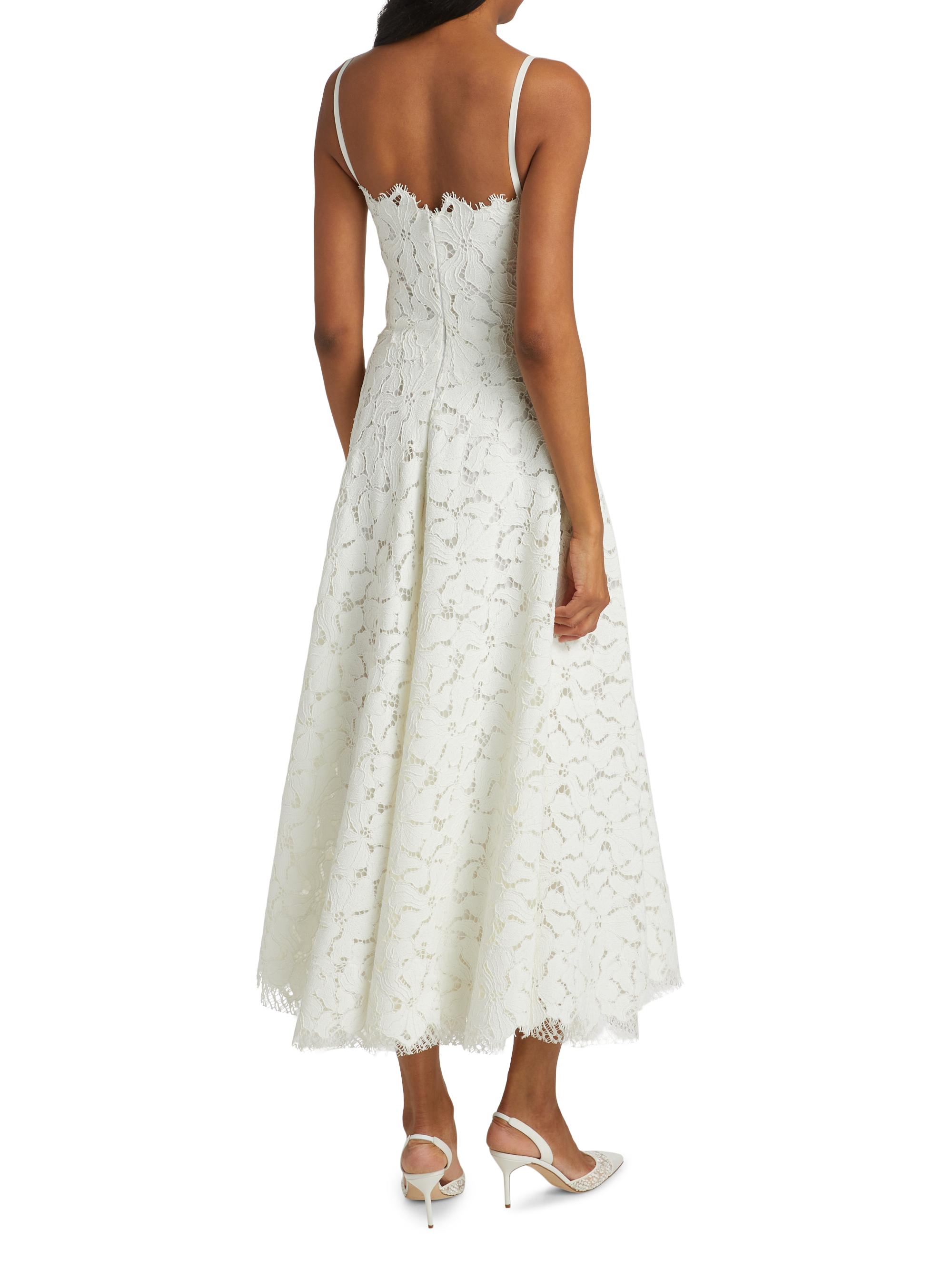chinese dress ladies Jolene Eyelet Lace Tube Dress - White