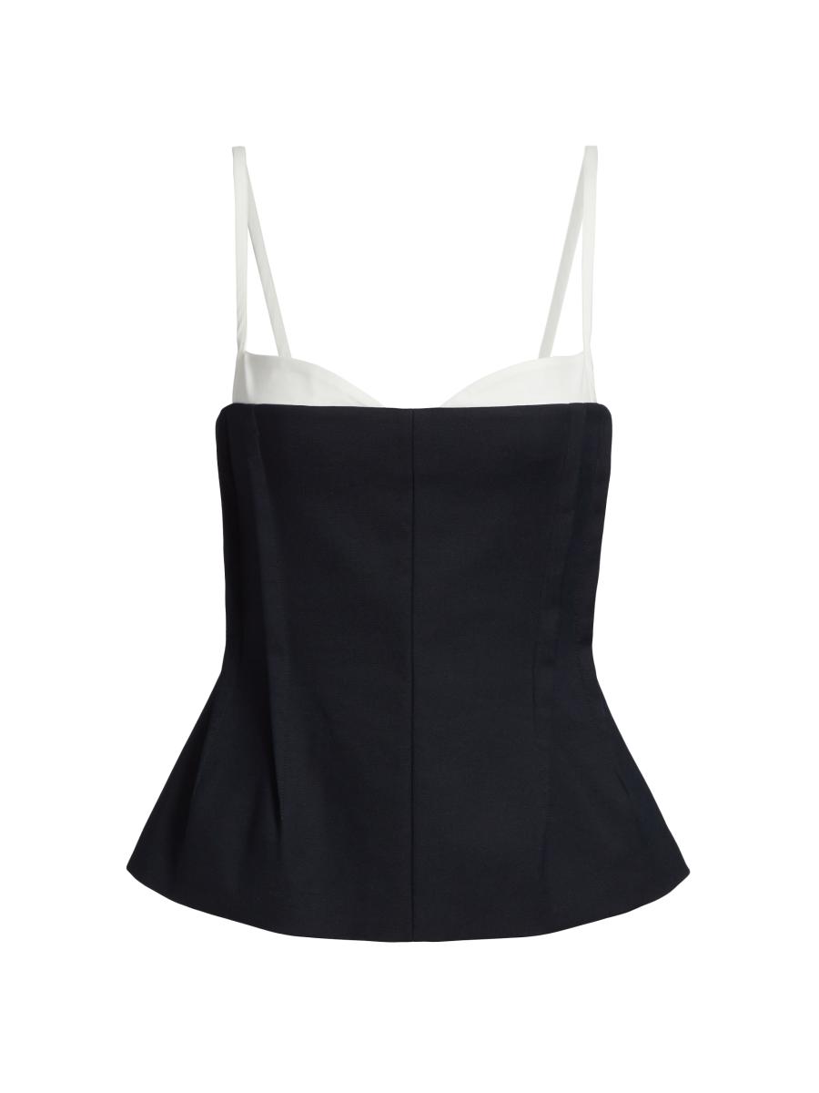 【Eaphi】 RANDOM SHIRRING 2WAY BUSTIER Eaphi RANDOM SHIRRING 2WAY BUSTIER