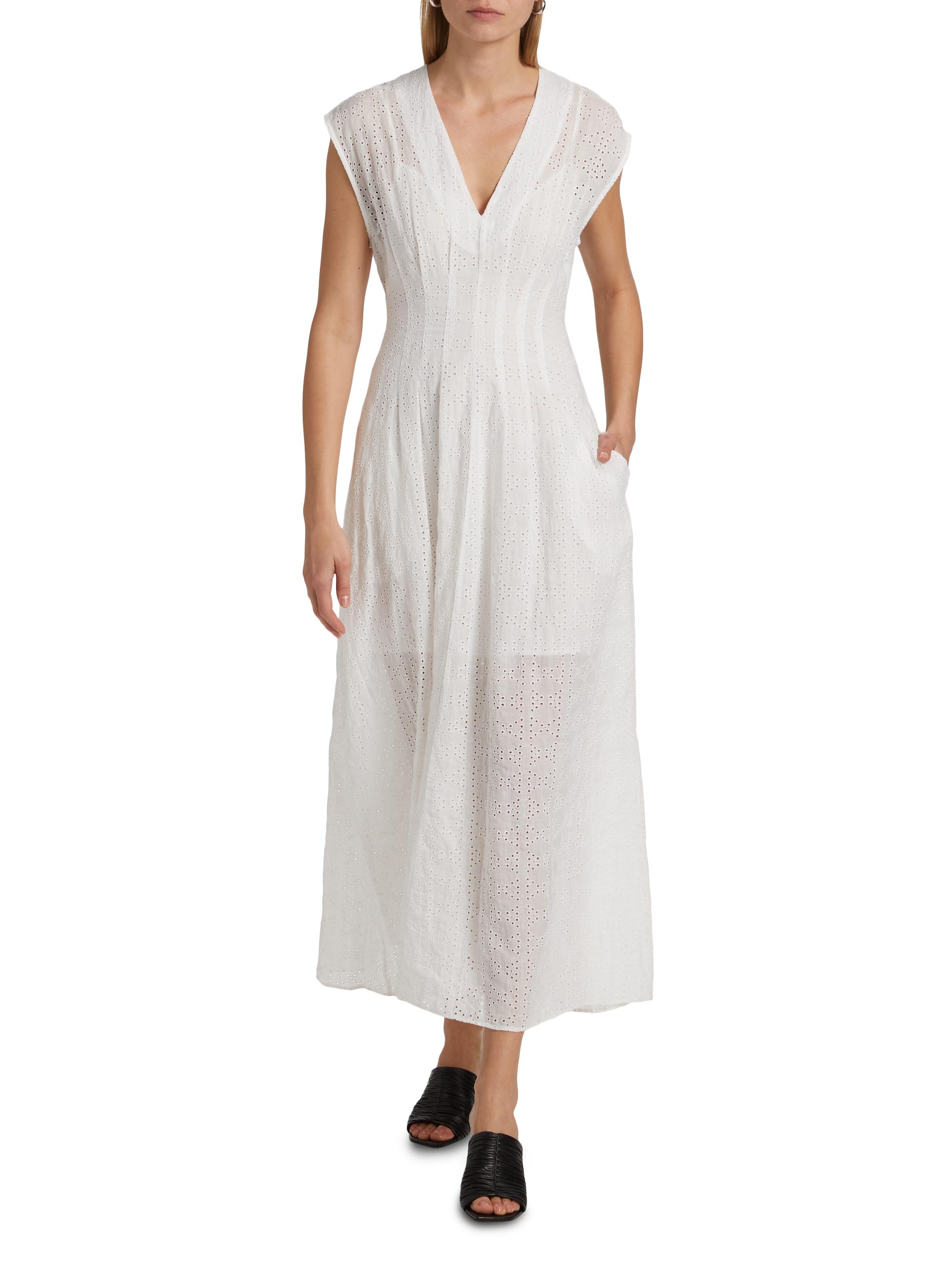 sachin and babi light blue dress LONG LACE DRESS WITH BACK NECKLINE - Black main image 1