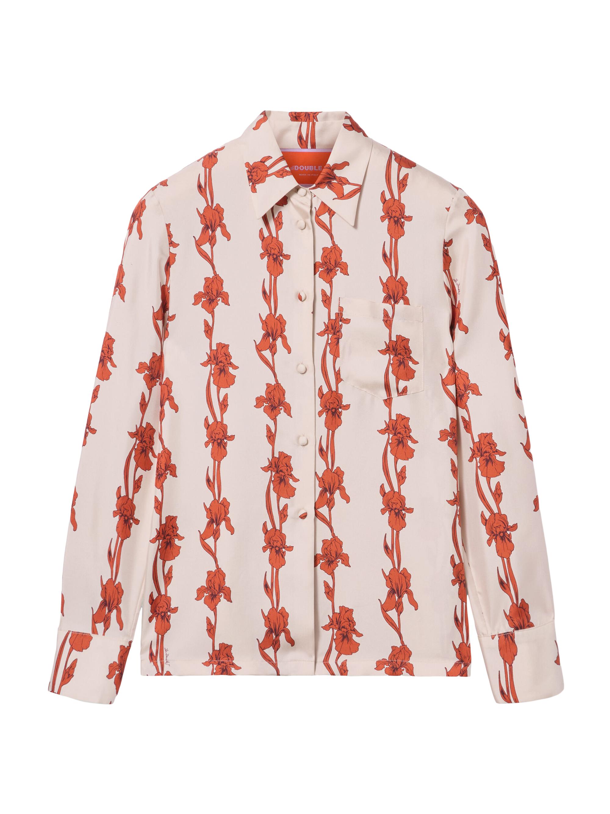 La DoubleJ Women's Boy Shirt - Dark Orange