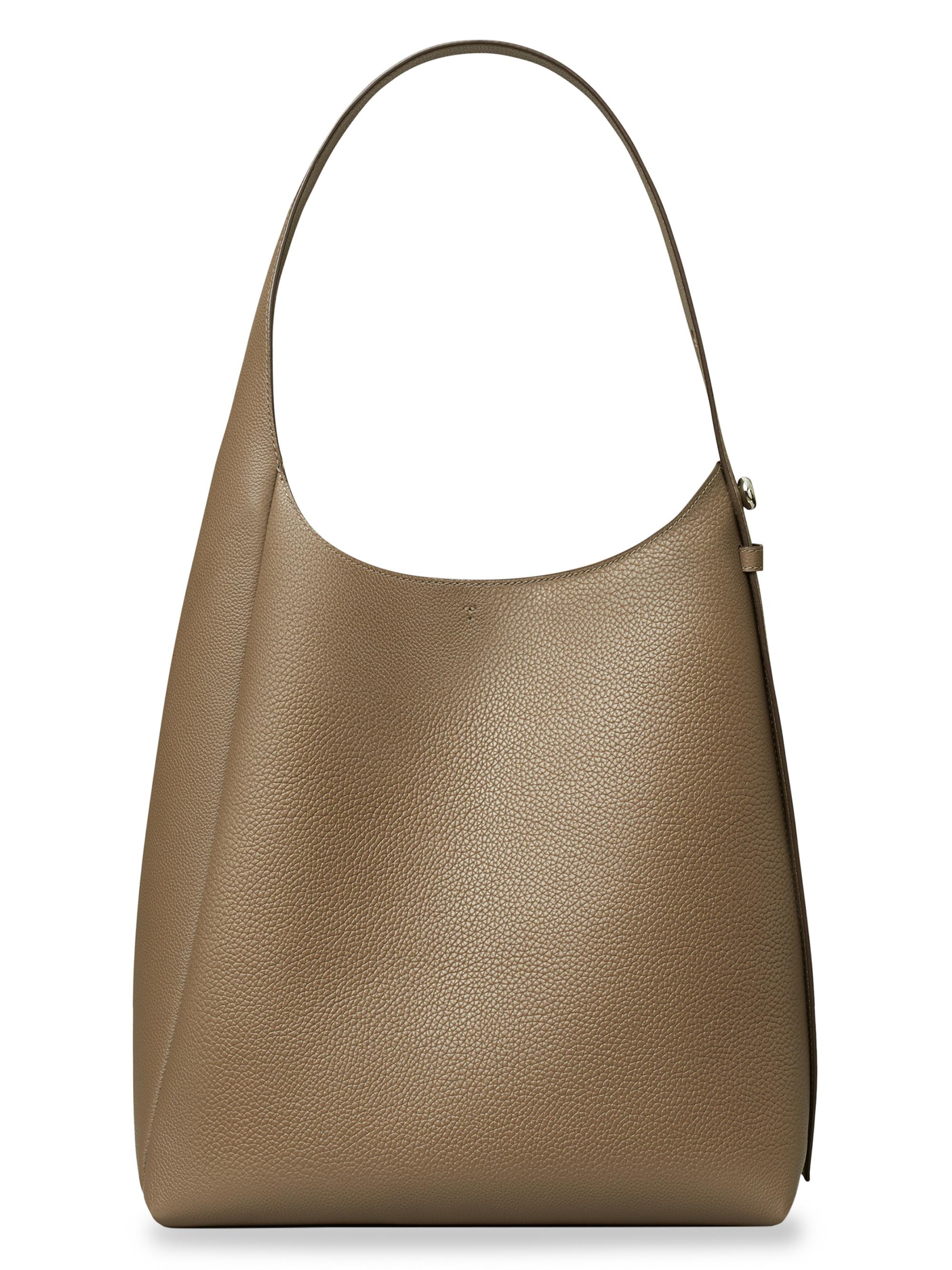 Tory Burch Women's Leather Hobo Bag - Wild Mushroom