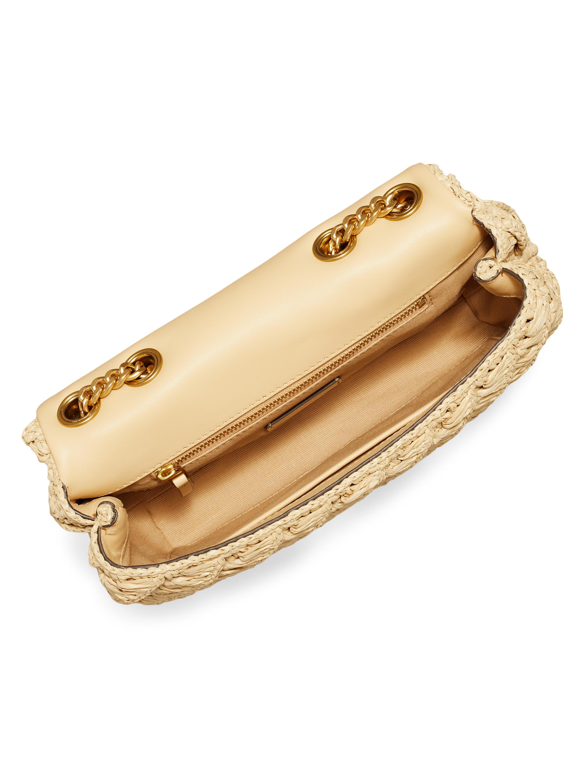 Tory Burch Small Kira Woven Shoulder Bag | Saks Fifth Avenue