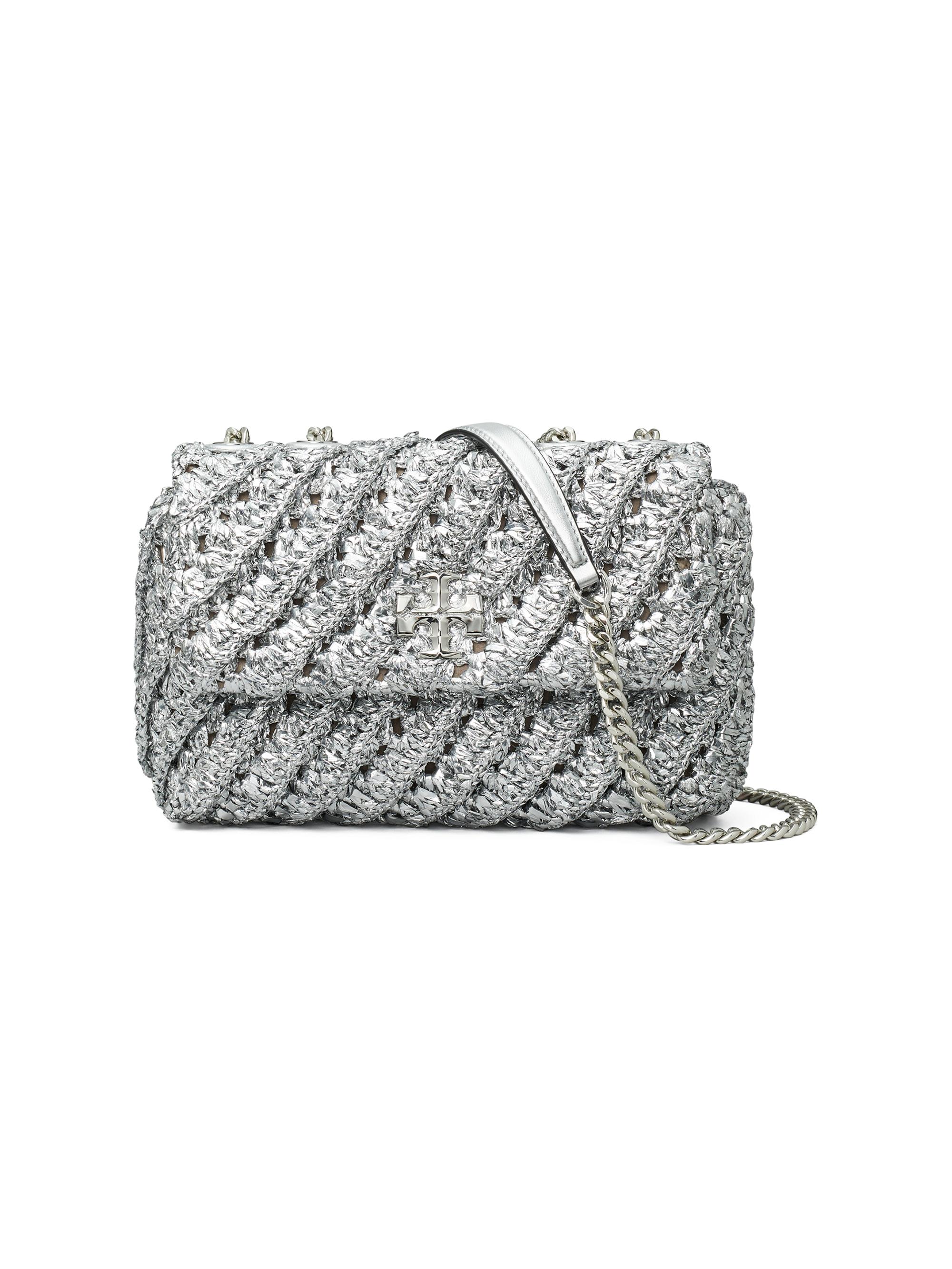 Tory Burch Small Kira Woven Shoulder Bag | Saks Fifth Avenue