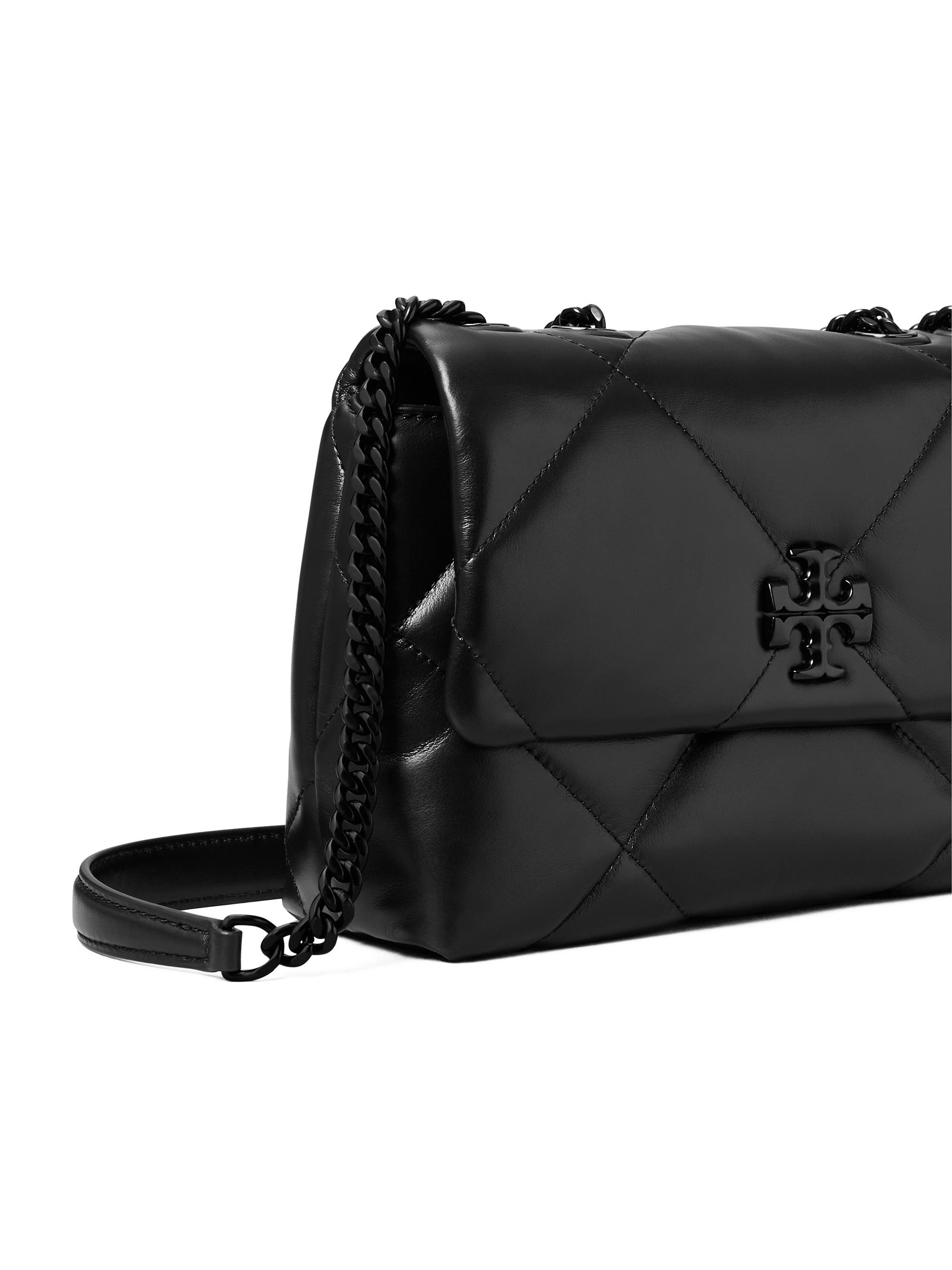 Small Kira Diamond-Quilted Leather Crossbody Bag