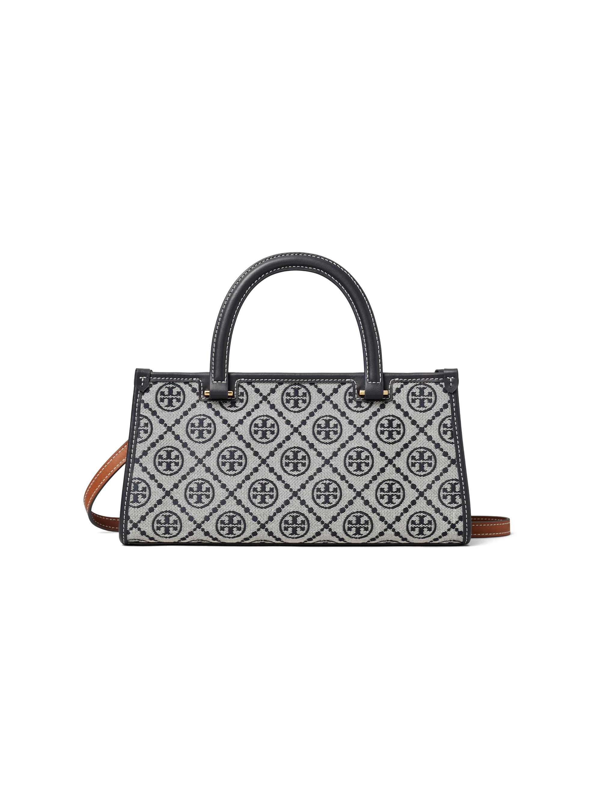 Tory Burch Mini T-Monogram Leather Top Handle Bag | Saks