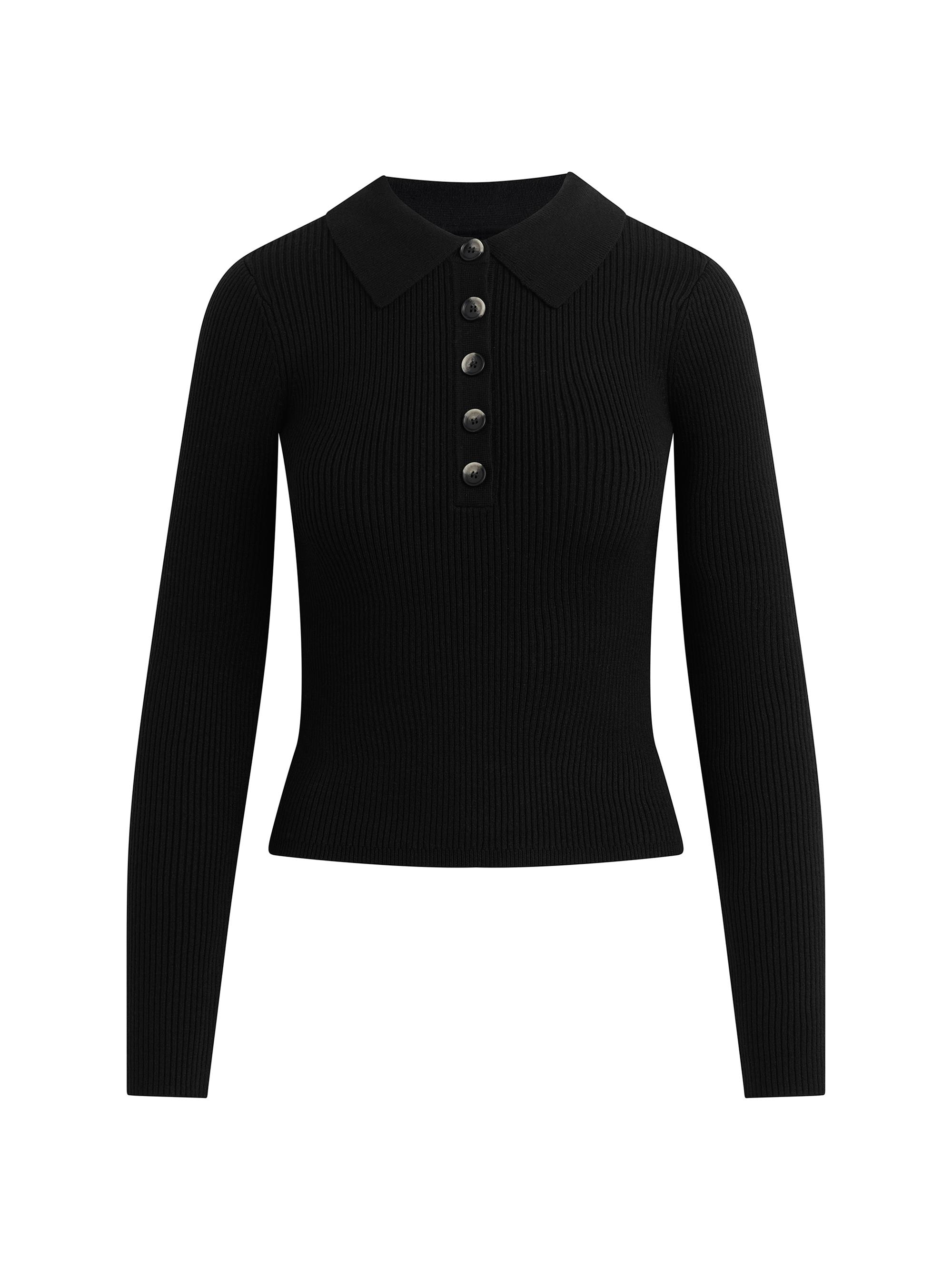 Jason Wu Collection Rib-Knit Peplum Cardigan | Saks Fifth Avenue