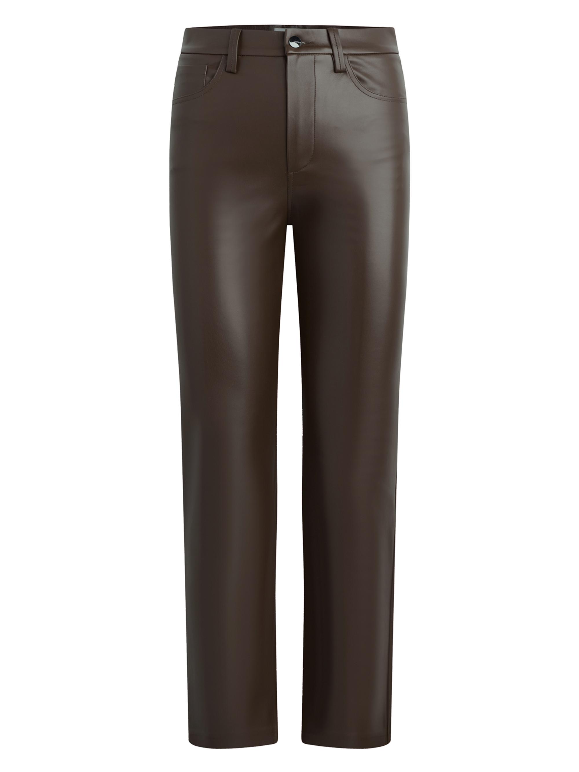 Women's Faux Leather Designer Cropped & Culottes | Saks Fifth Avenue
