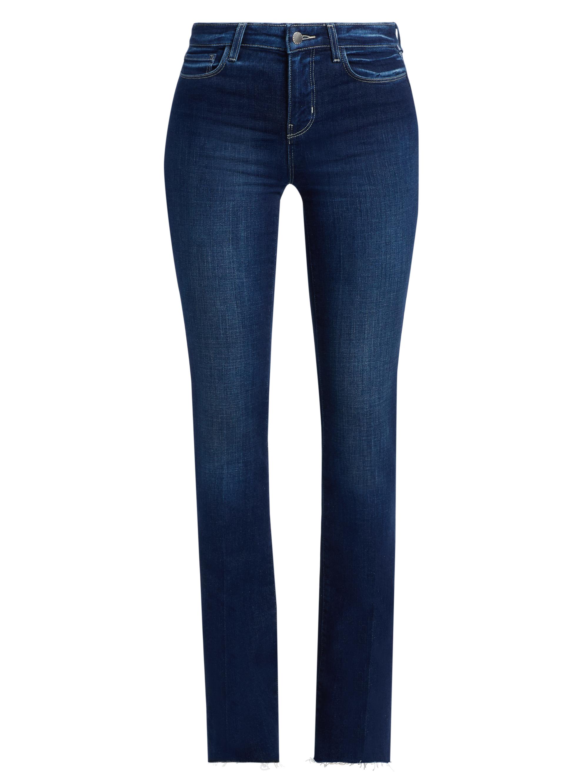 パンツ argue MELLOW STRAIGT DENIM L'AGENCE Sneeki Low-Rise Straight-Leg Jeans | Saks Fifth Avenue