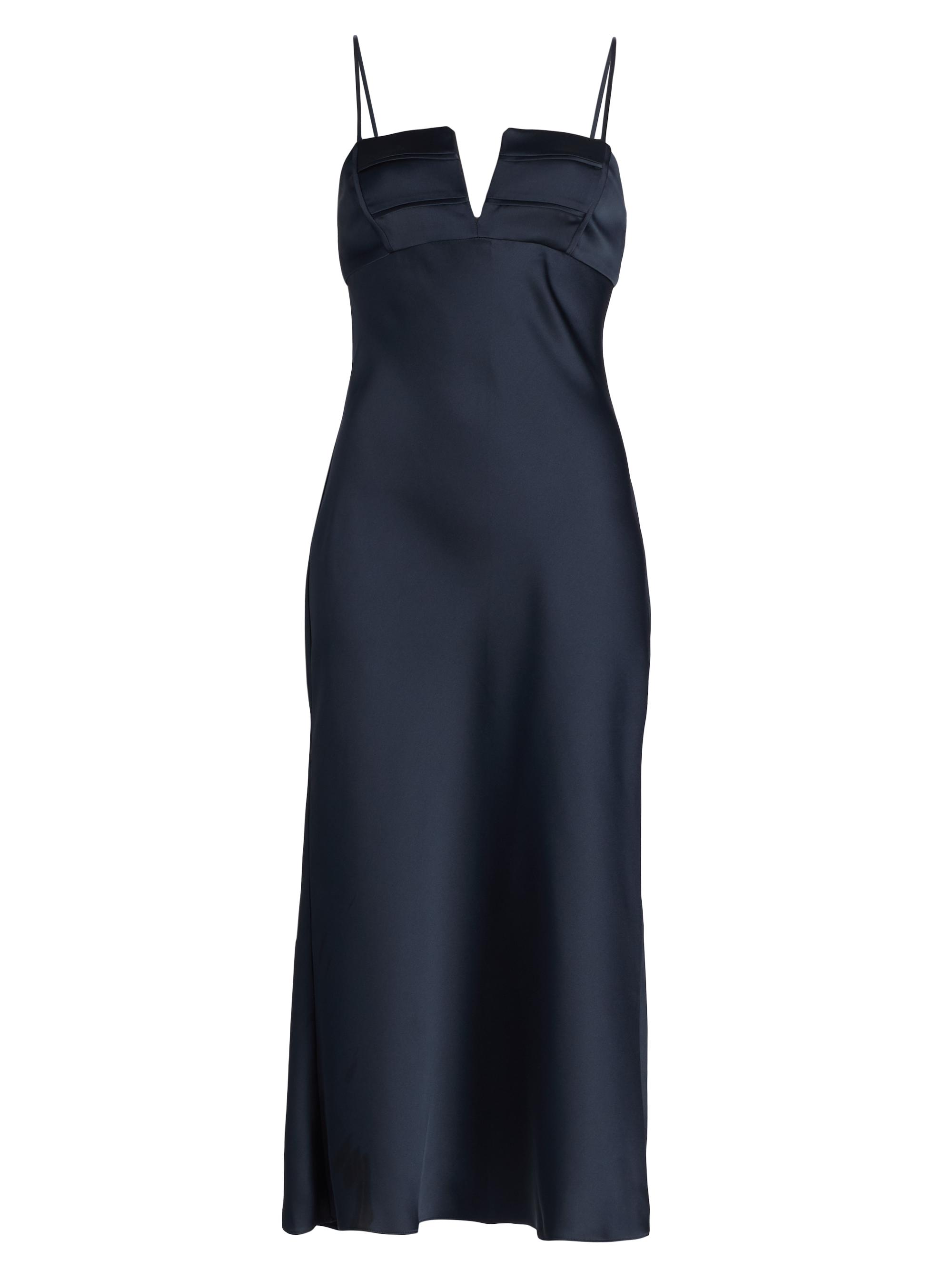 Ramy Brook Women's Pina Slip Midi-Dress - Navy