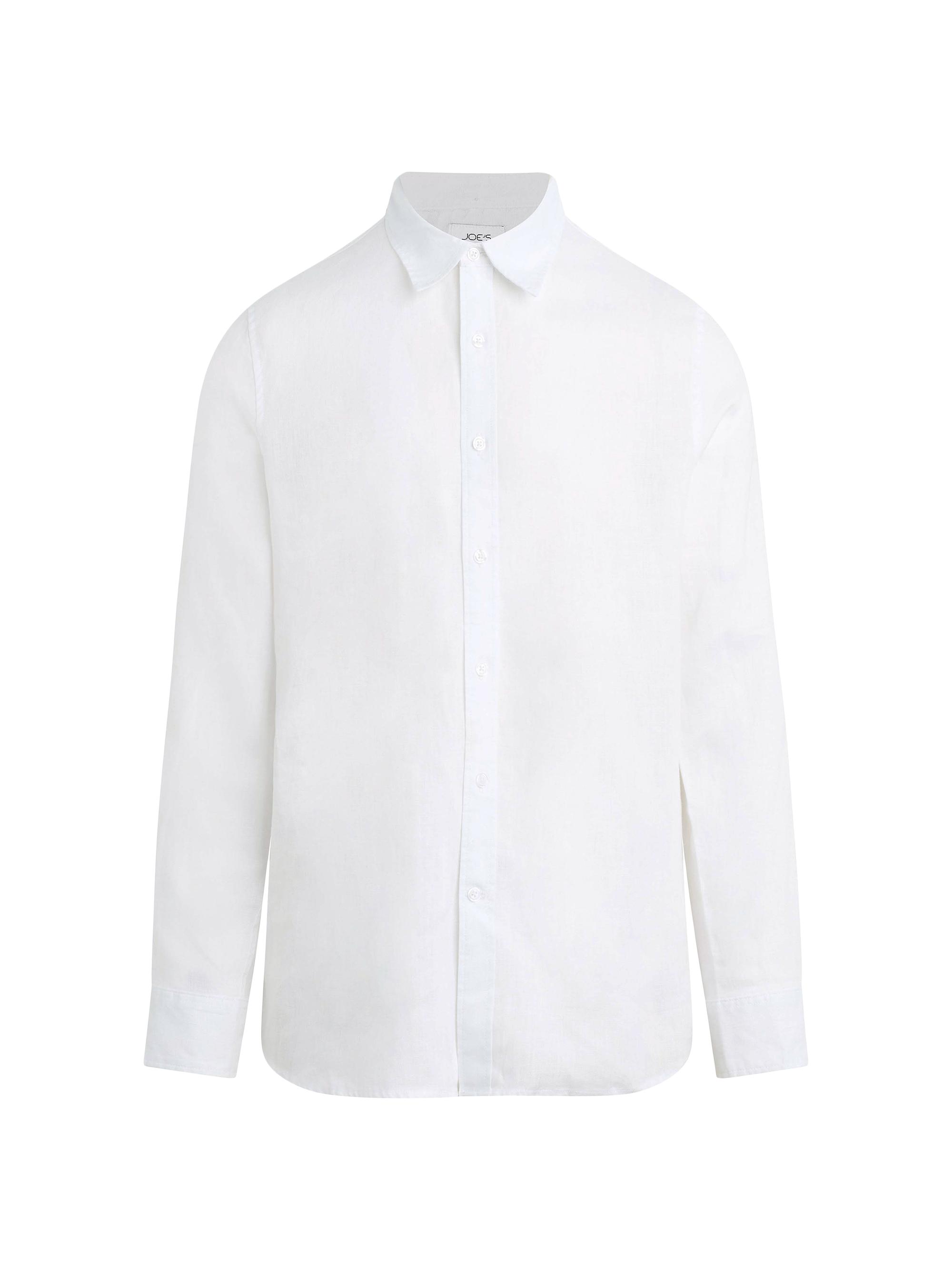 Joe's Jeans Men's Jakob Linen Shirt - Optic White